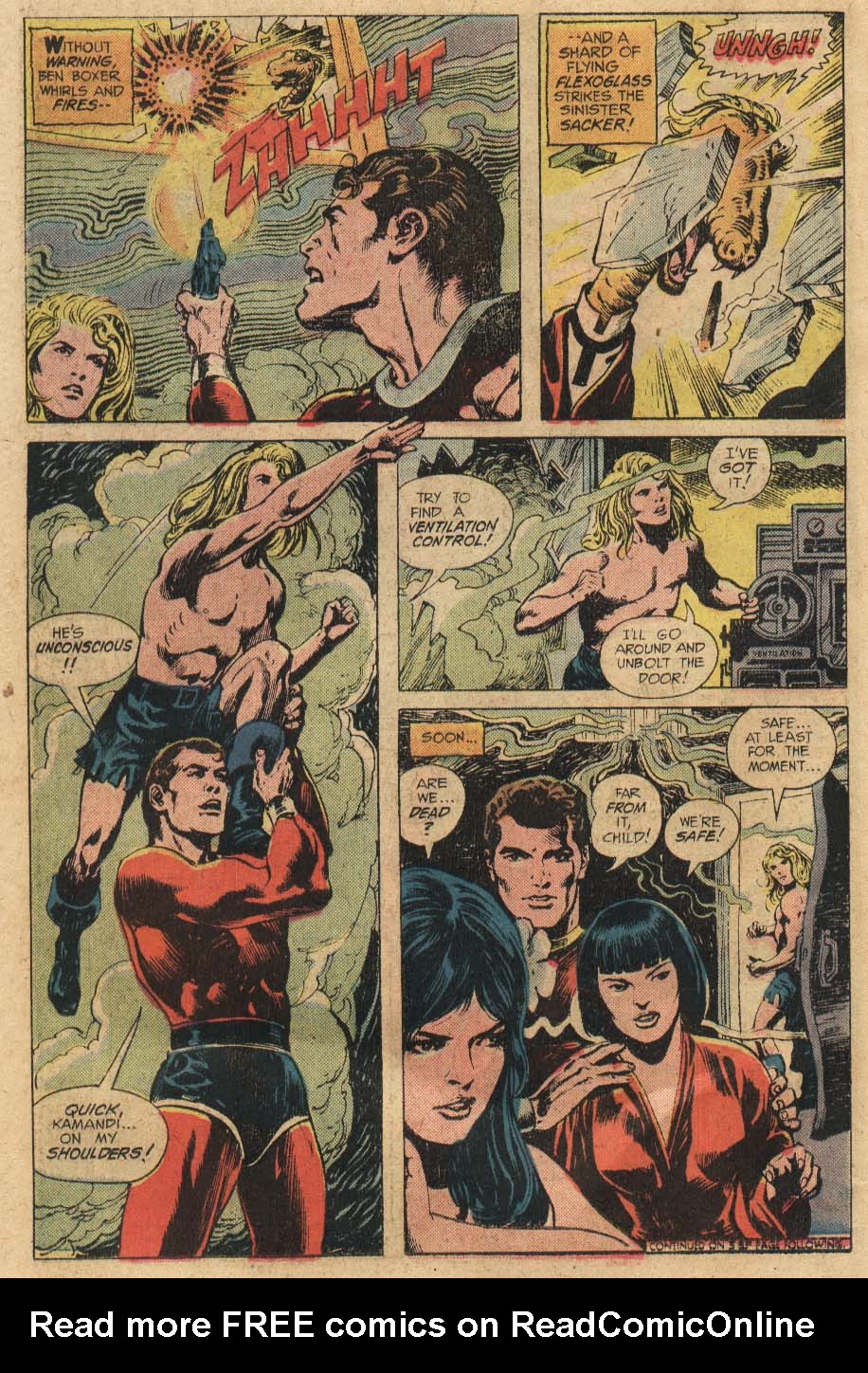 Read online Kamandi, The Last Boy On Earth comic -  Issue #48 - 15