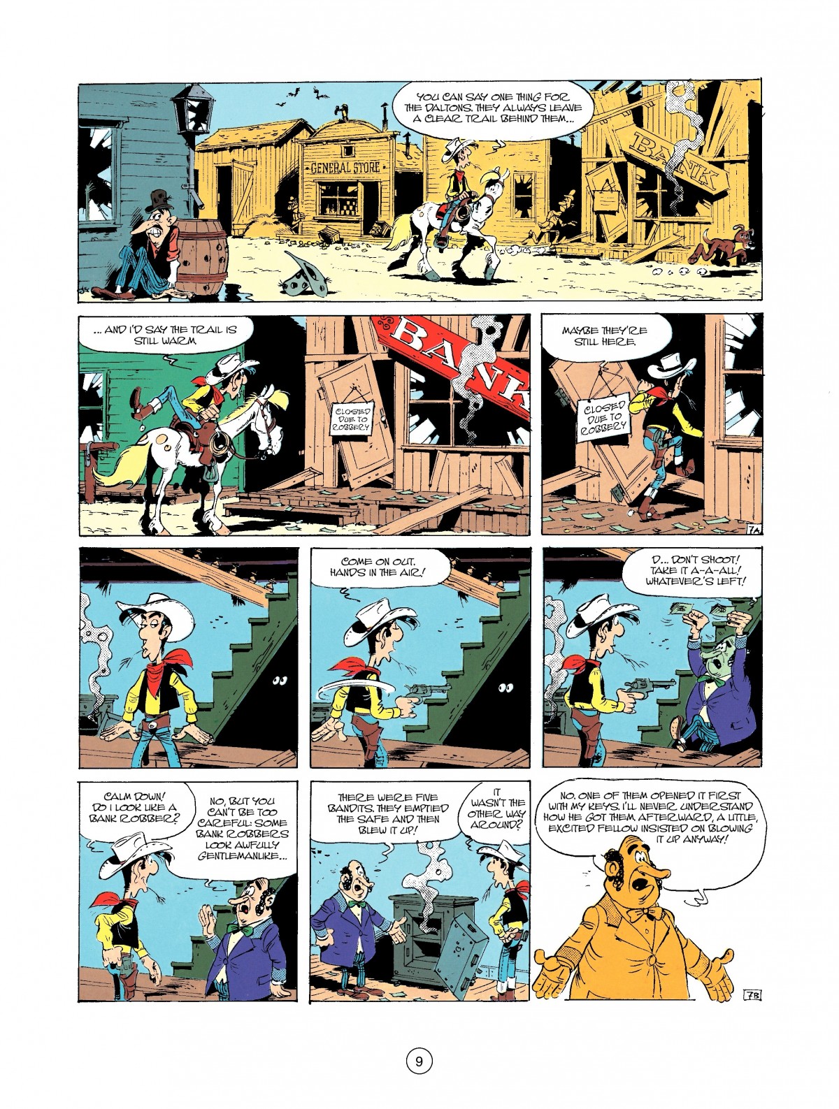 Read online A Lucky Luke Adventure comic -  Issue #37 - 9