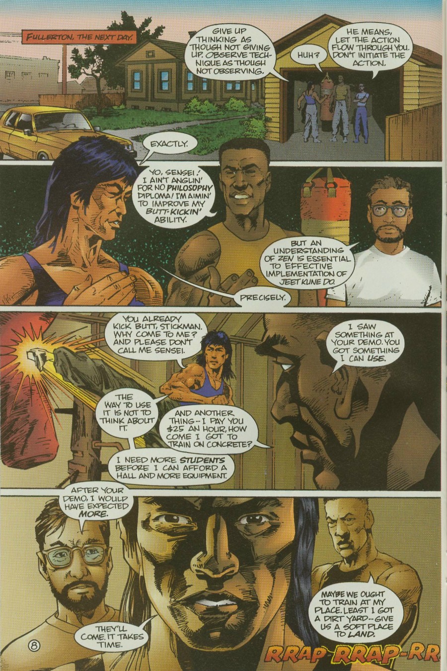 Read online Bruce Lee comic -  Issue #1 - 9