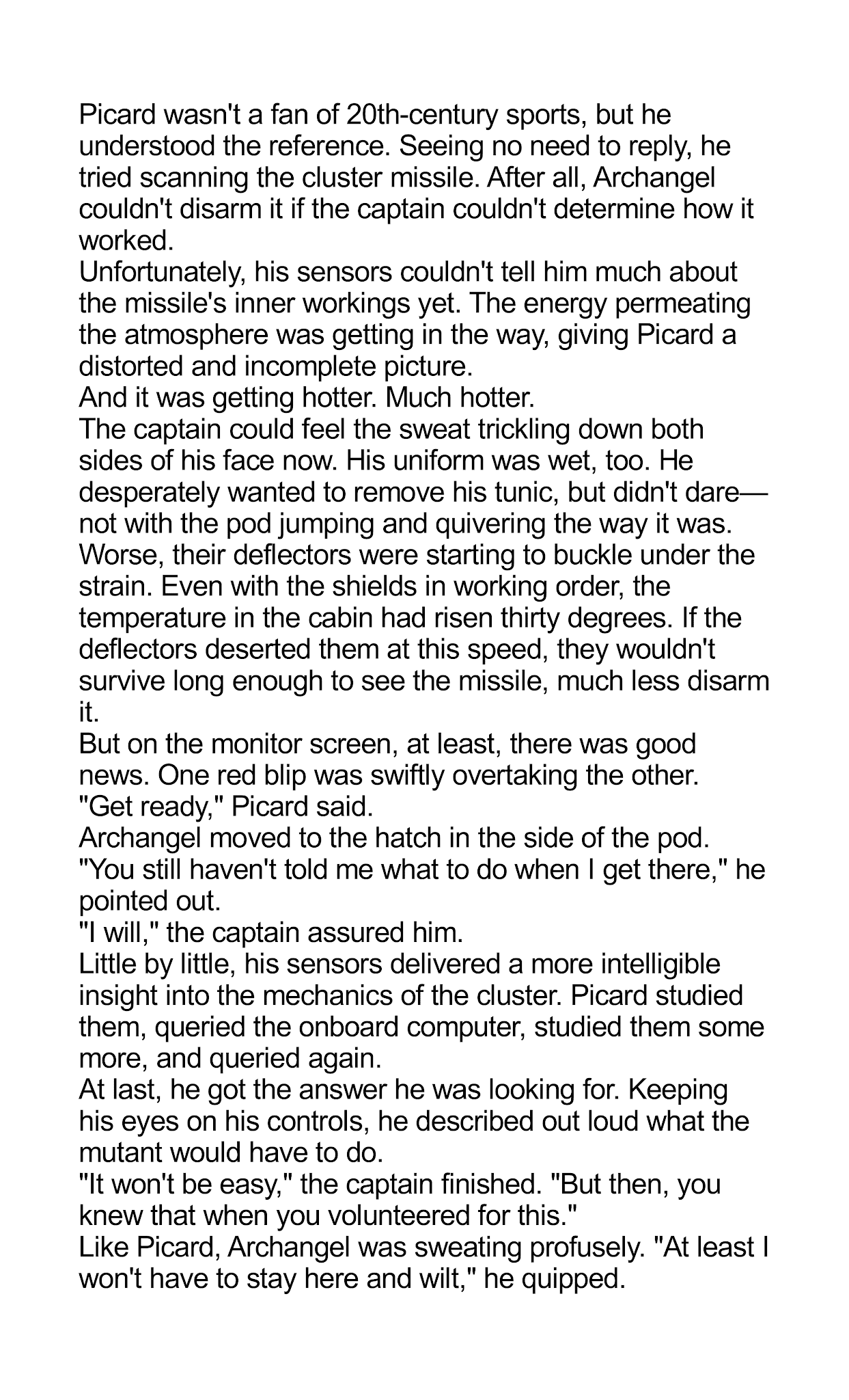 Read online Star Trek: The Next Generation/X-Men: Planet X comic -  Issue # TPB (Part 3) - 16