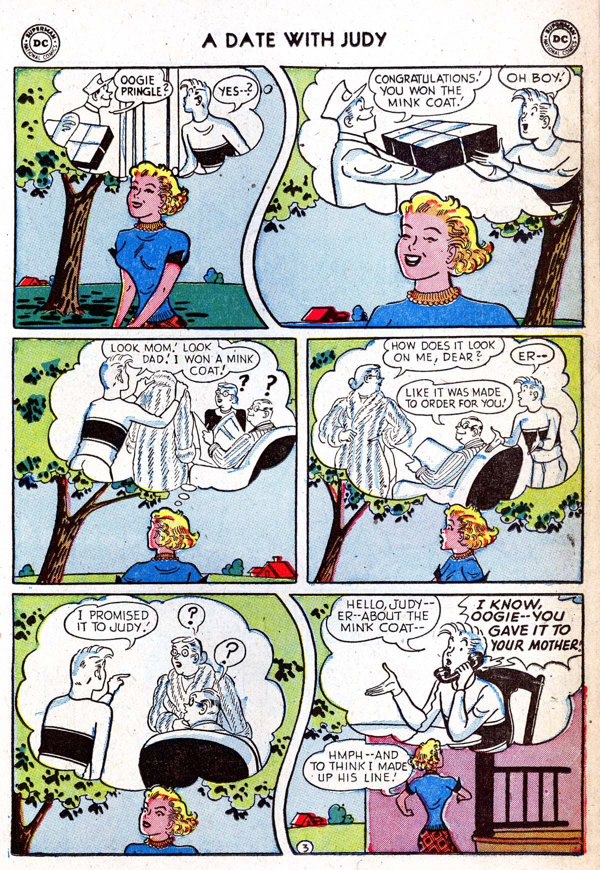 Read online A Date with Judy comic -  Issue #33 - 13
