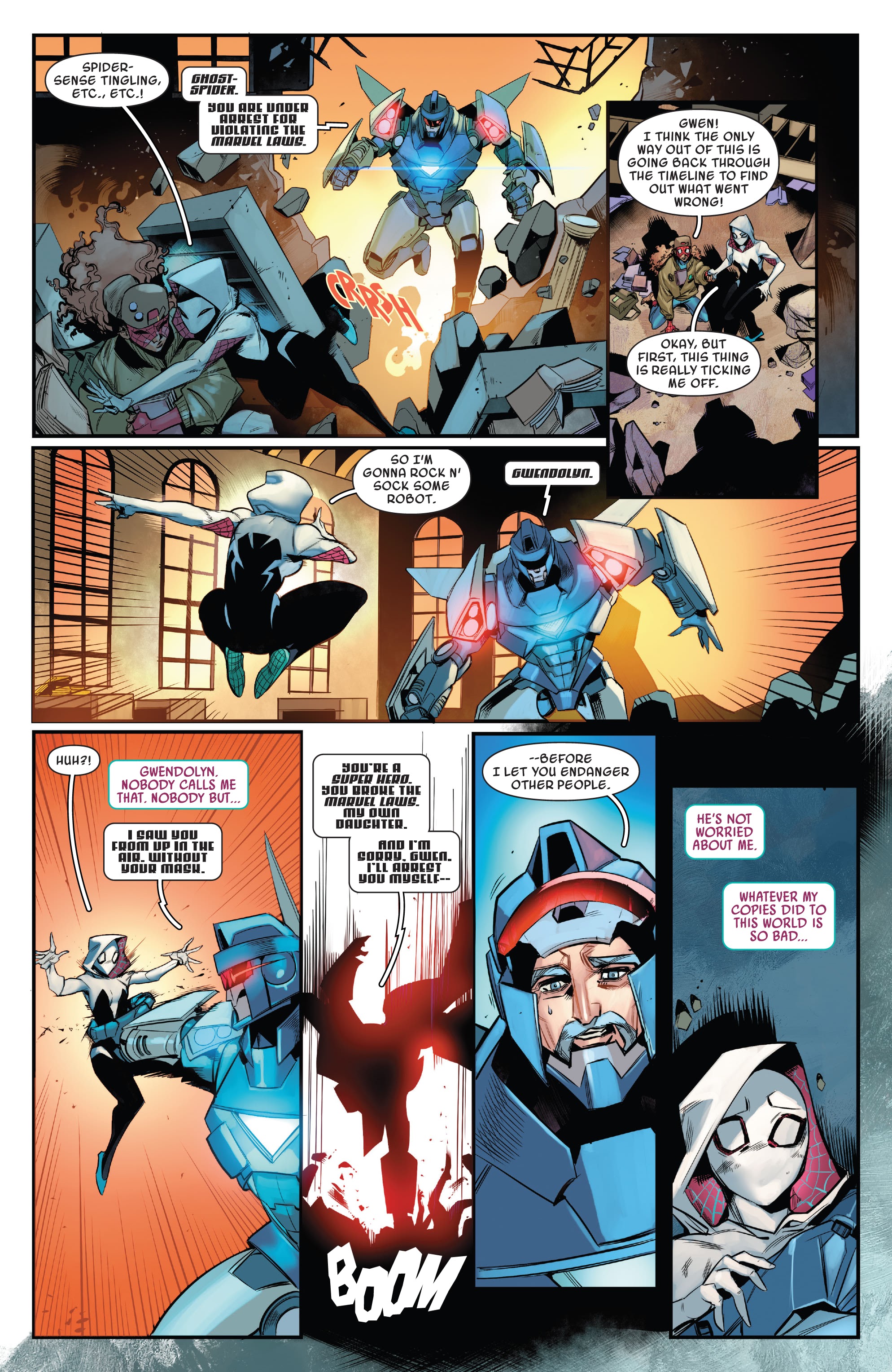 Read online Spider-Gwen: Gwenverse comic -  Issue #1 - 23
