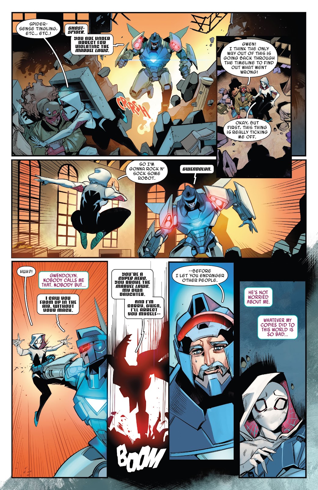 Spider-Gwen: Gwenverse issue 1 - Page 23