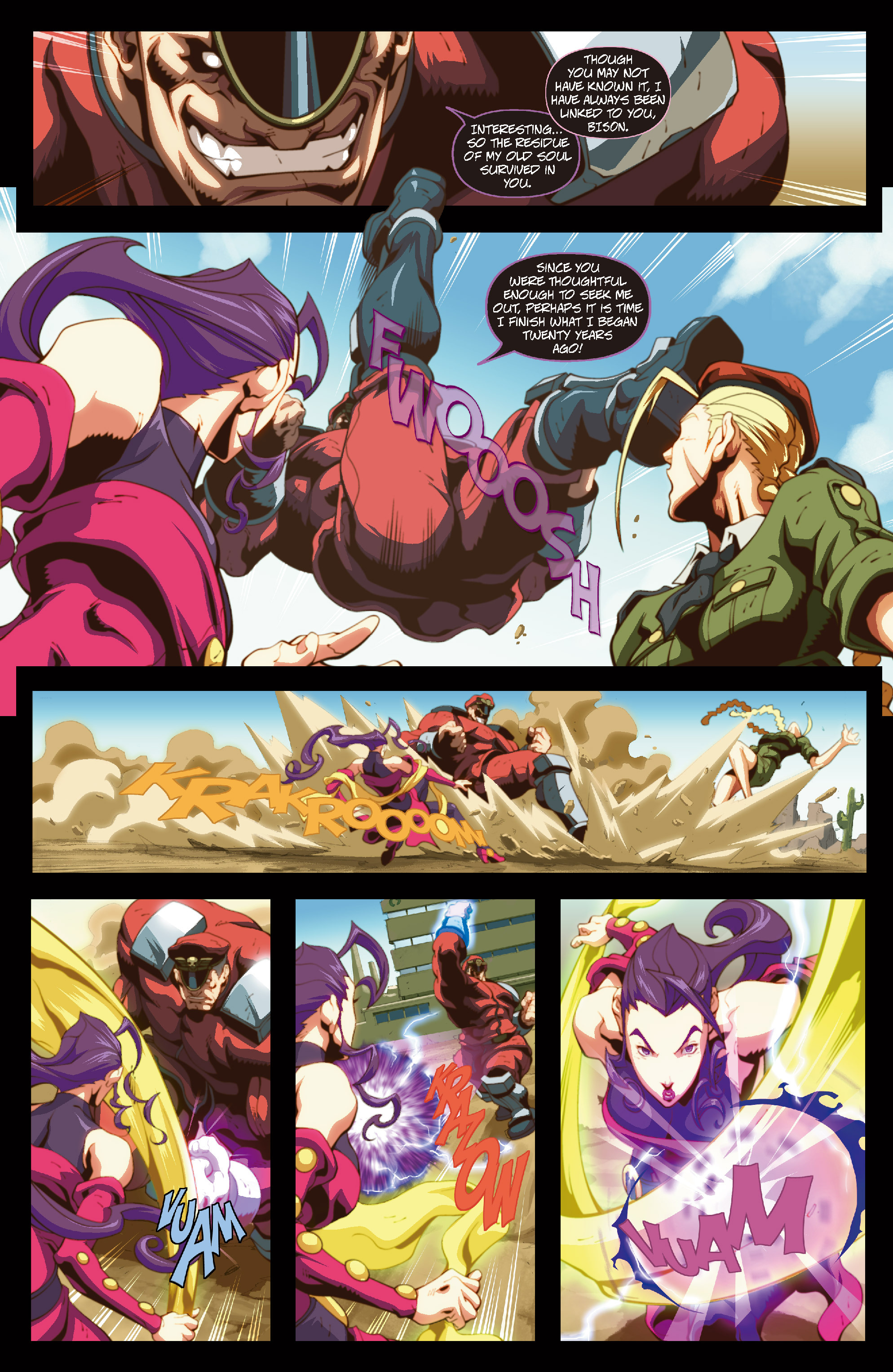 Read online Street Fighter II comic -  Issue #6 - 9