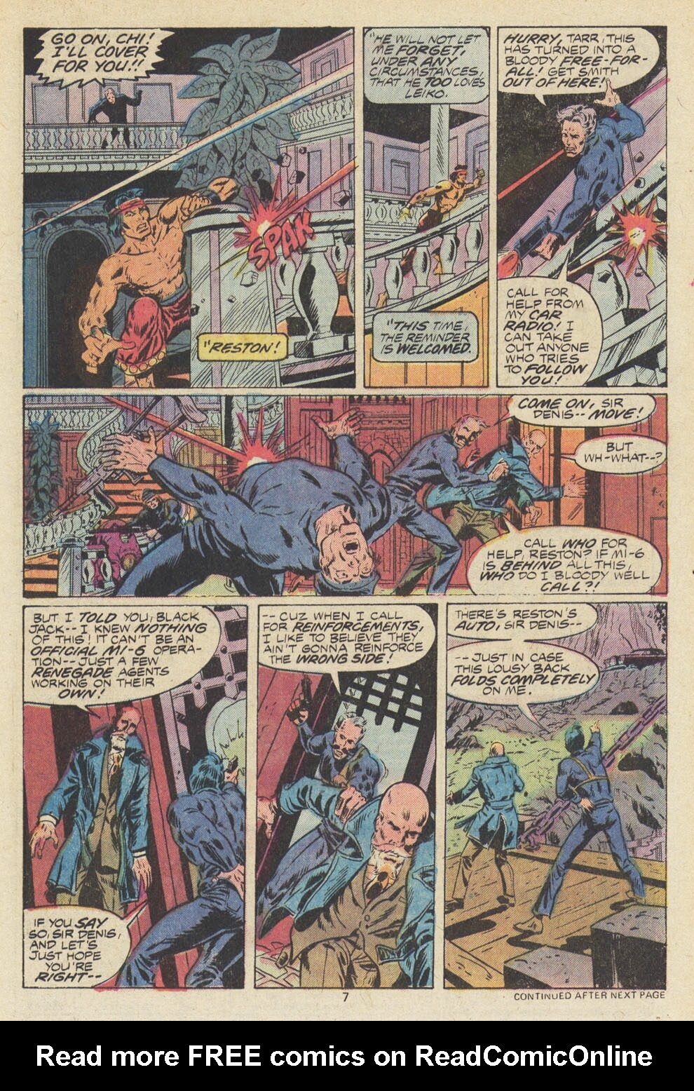 Read online Master of Kung Fu (1974) comic -  Issue #58 - 6