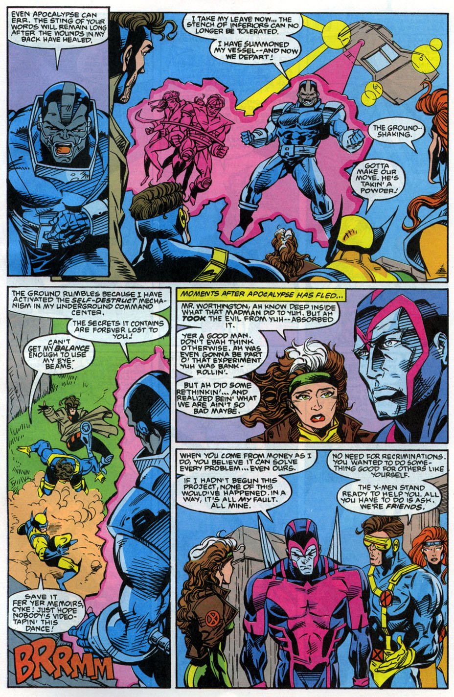 Read online X-Men Adventures (1992) comic -  Issue #12 - 21