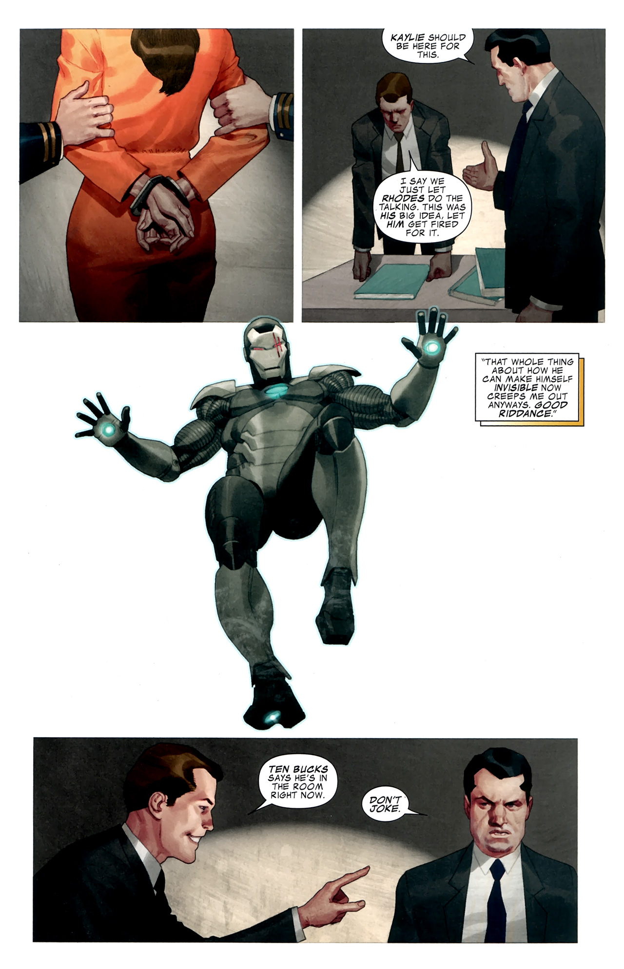 Read online Iron Man 2.0 comic -  Issue #8 - 8