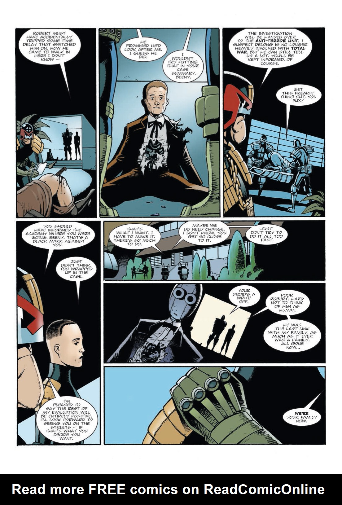 Read online Judge Dredd: America comic -  Issue # TPB - 148