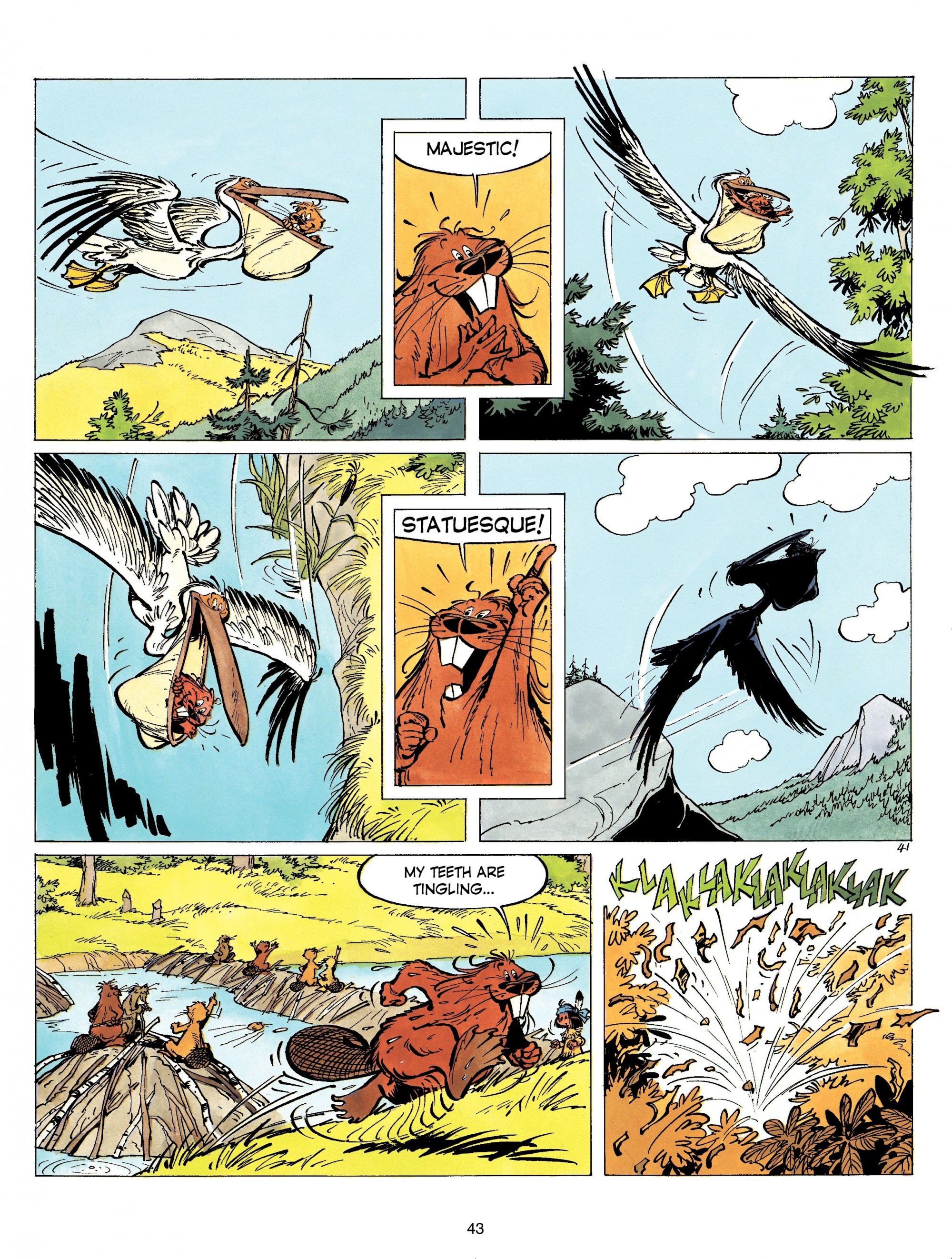 Read online Yakari comic -  Issue #5 - 43