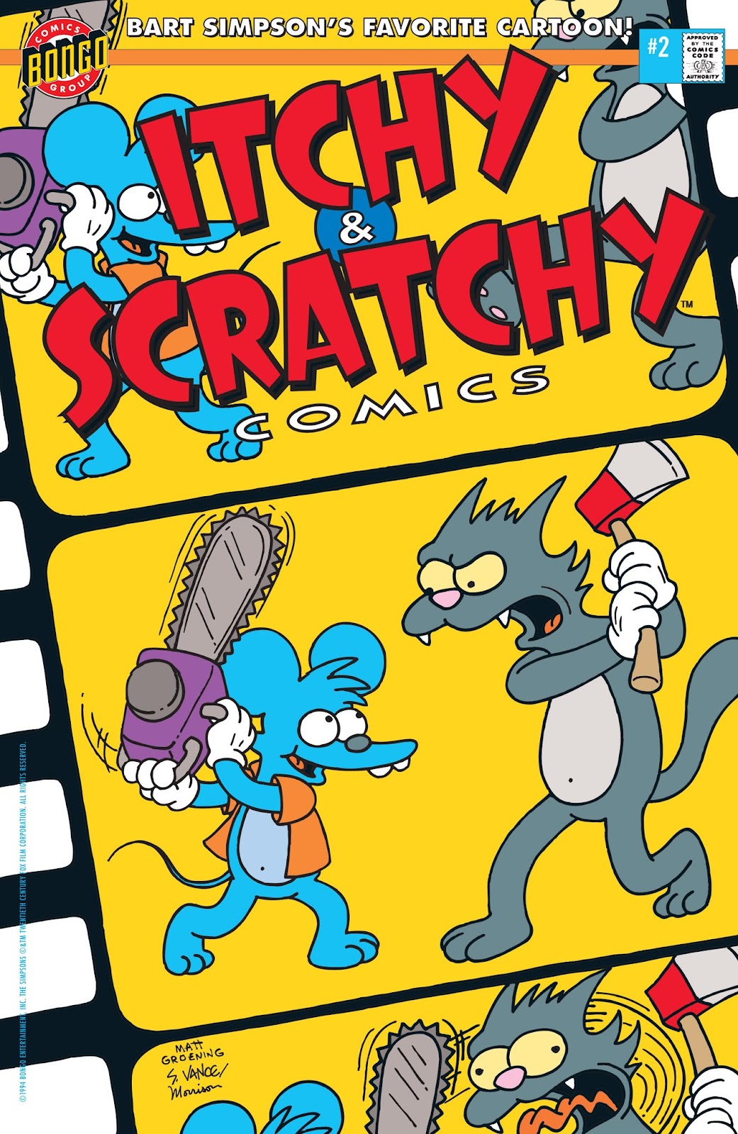 Itchy & Scratchy Comics issue 2 - Page 1