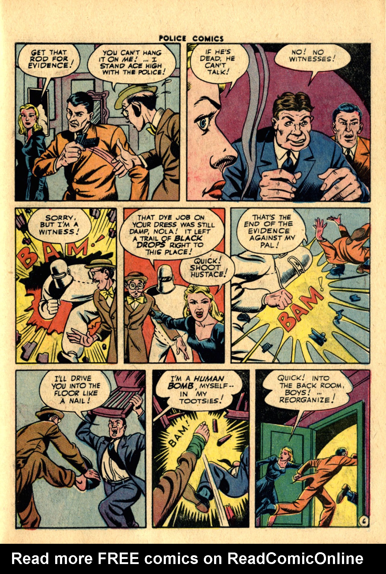 Read online Police Comics comic -  Issue #29 - 47