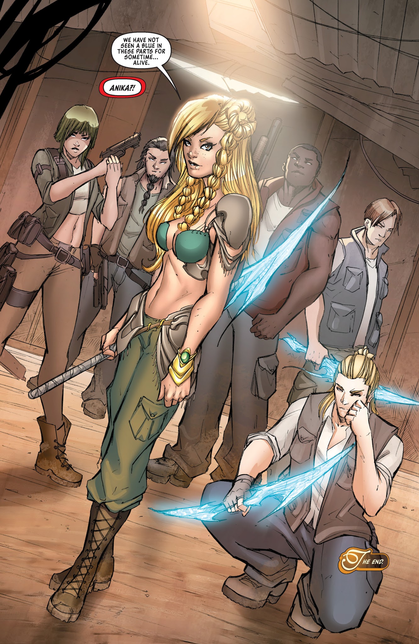 Read online Michael Turner's Fathom: Kiani (2014) comic -  Issue #4 - 23