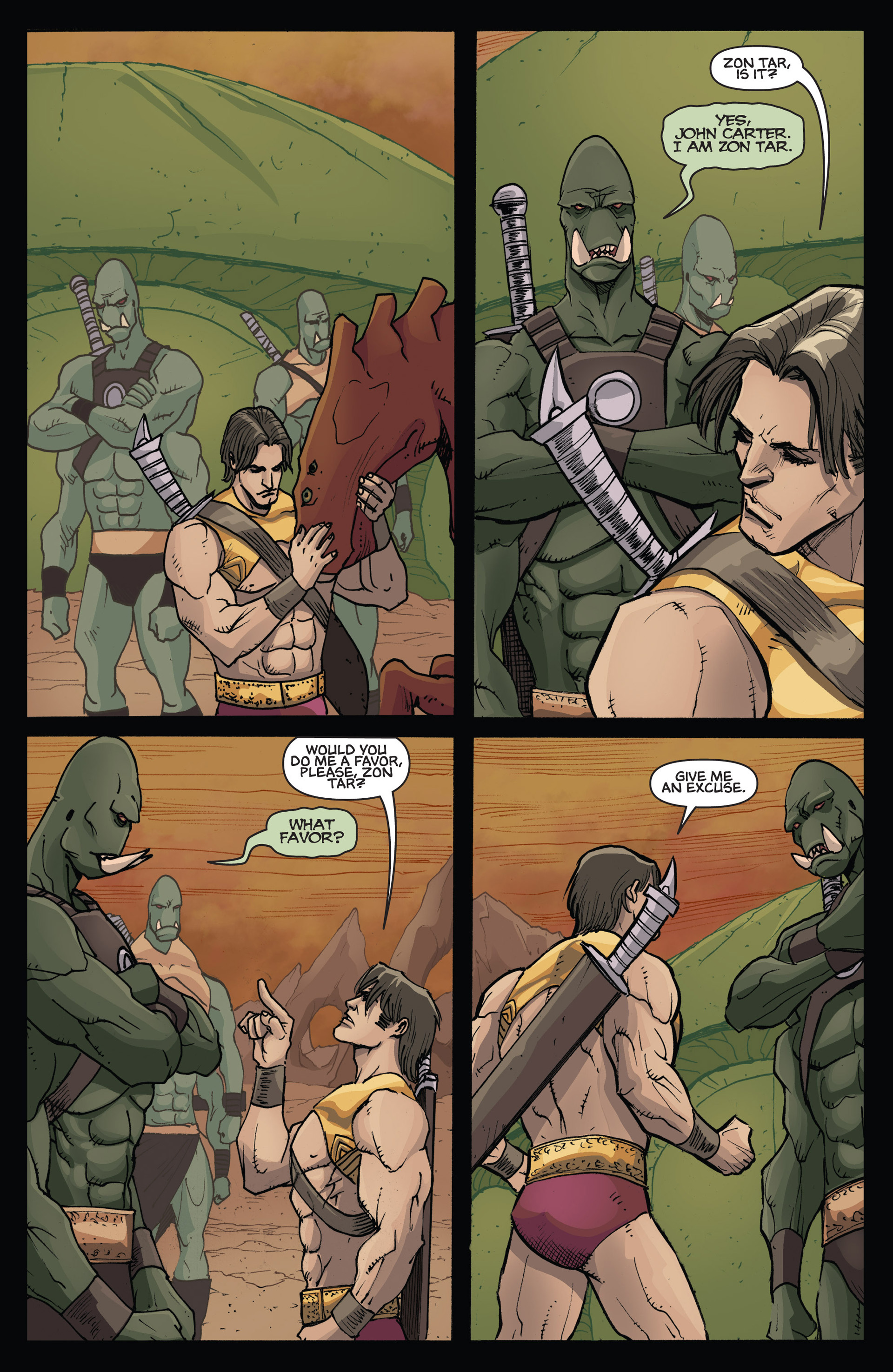 Read online Dejah Thoris and the Green Men of Mars comic -  Issue #8 - 8