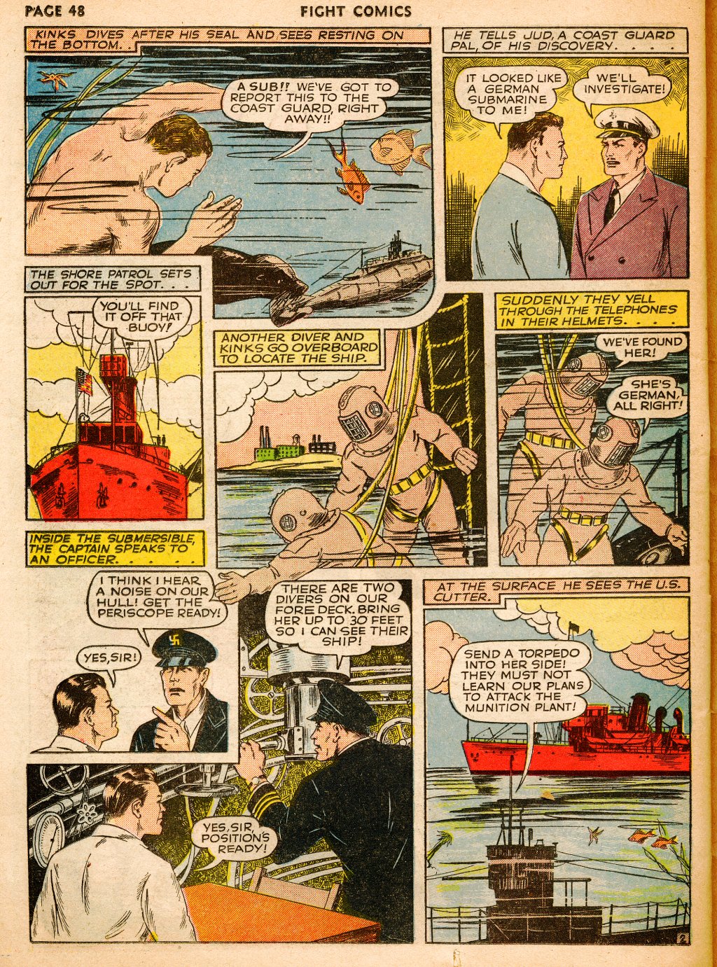 Read online Fight Comics comic -  Issue #15 - 49