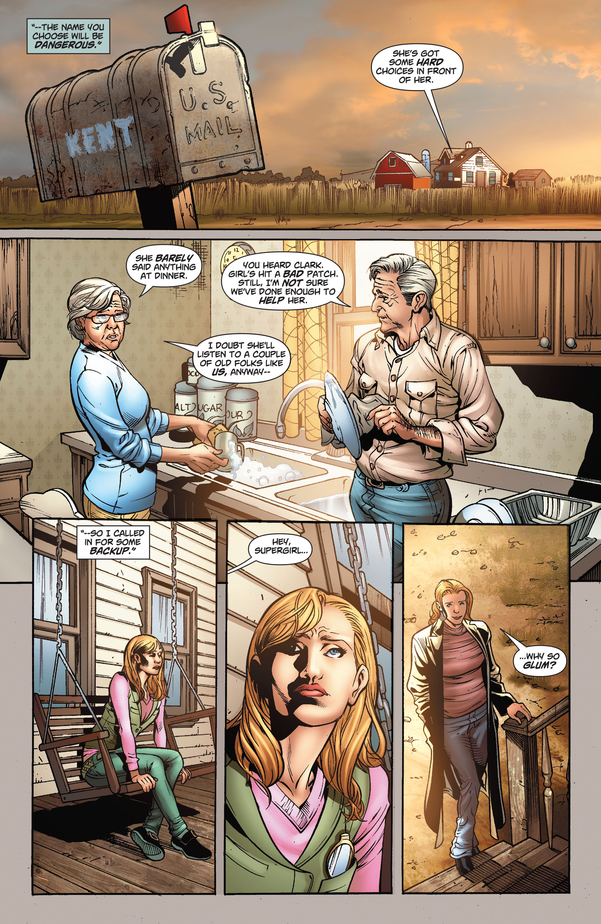 Read online Supergirl: Who is Superwoman? comic -  Issue # Full - 24