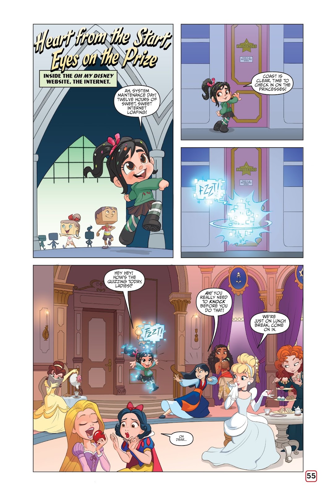 Disney Ralph Breaks the Internet: Click Start- Select-Your-Story Adventure issue Full - Page 52