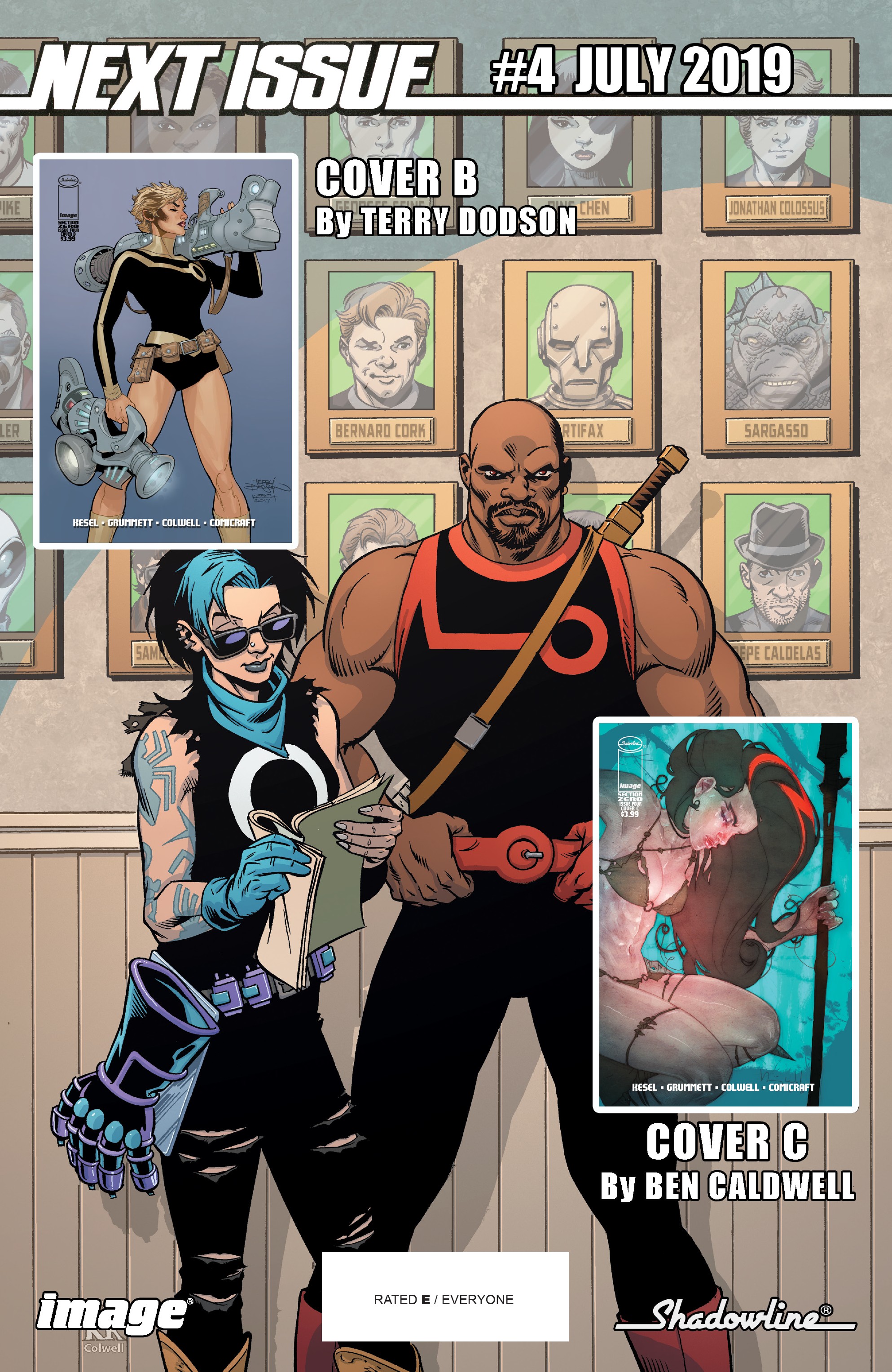 Read online Section Zero (2019) comic -  Issue #3 - 35