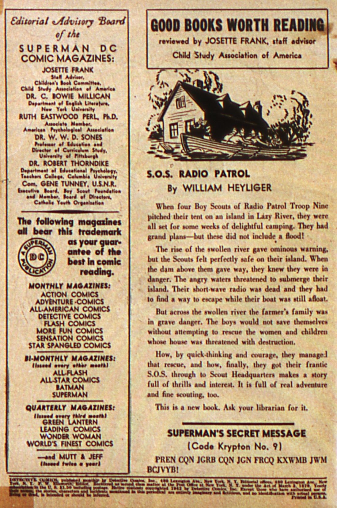 Read online Detective Comics (1937) comic -  Issue #67 - 2