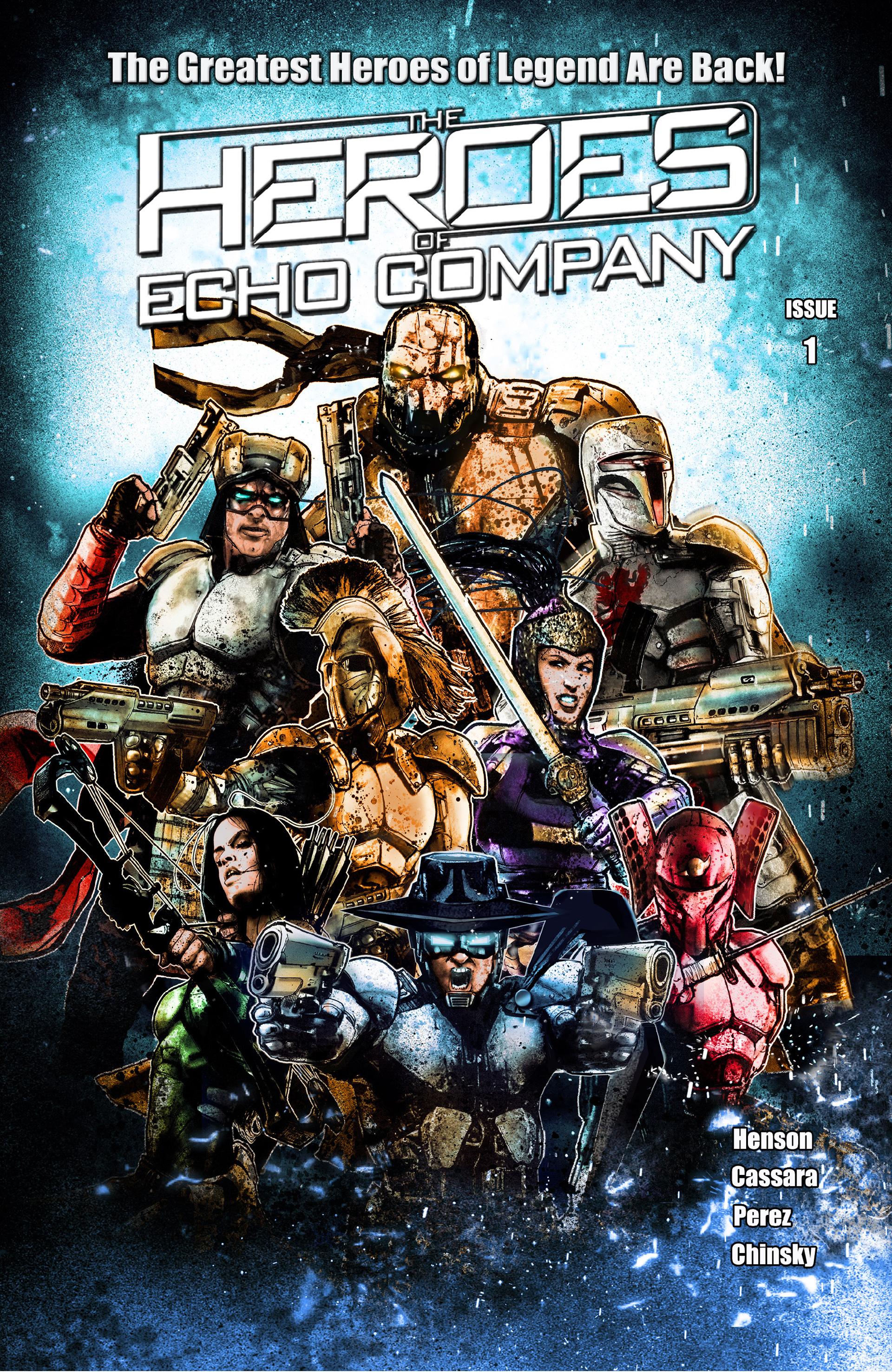 Read online The Heroes of Echo Company comic -  Issue #1 - 1