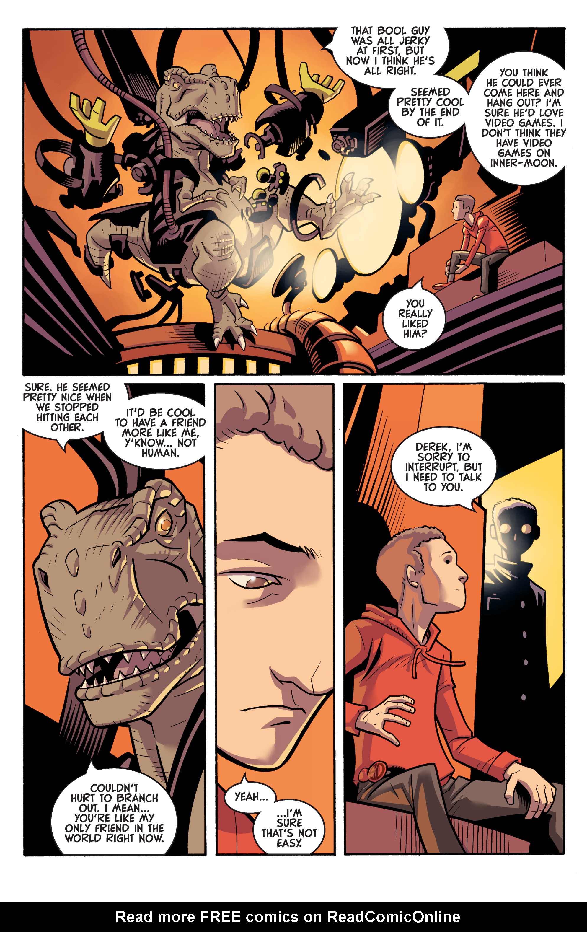Read online Super Dinosaur (2011) comic -  Issue #17 - 18