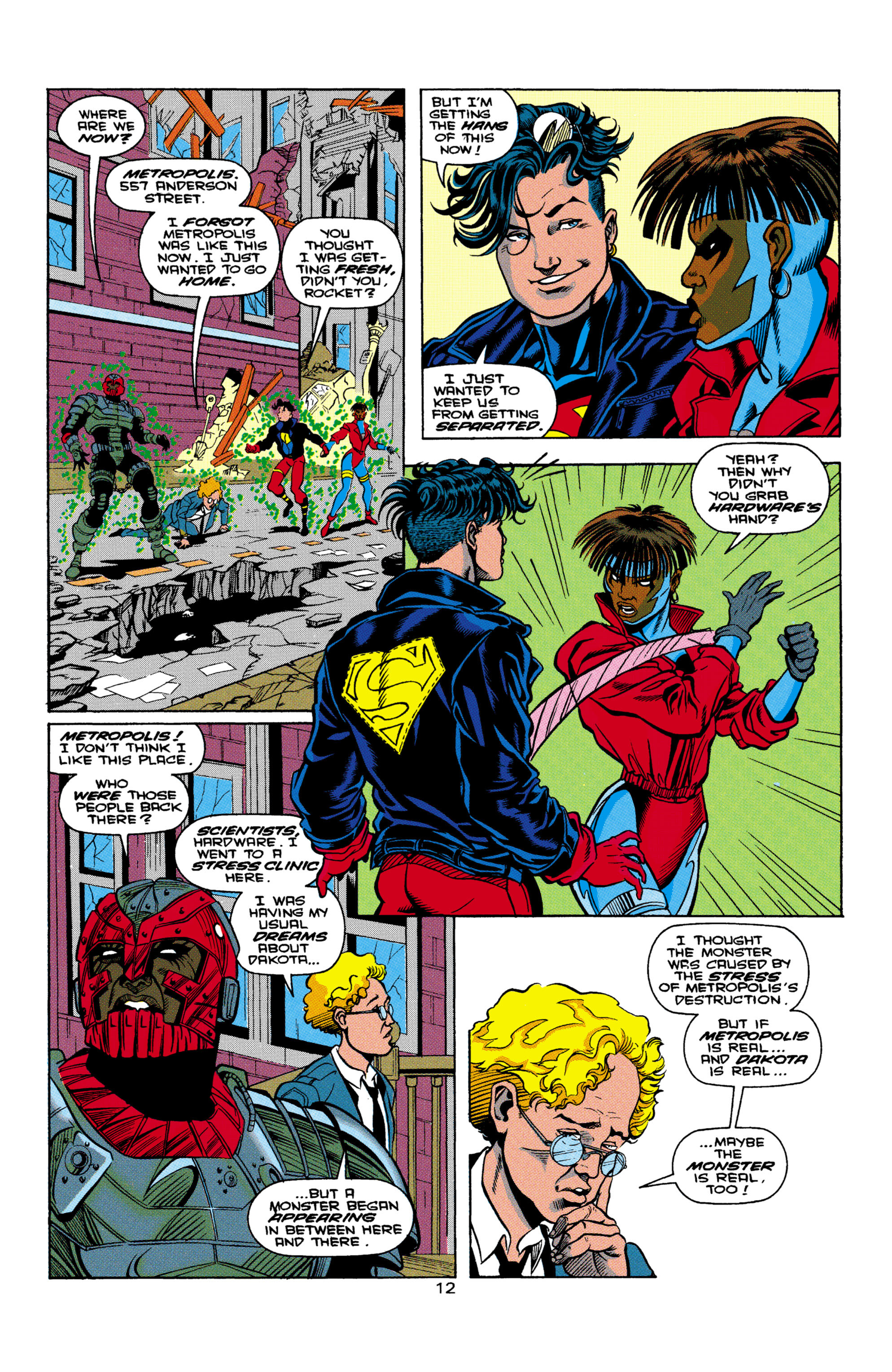 Read online Steel (1994) comic -  Issue #6 - 12