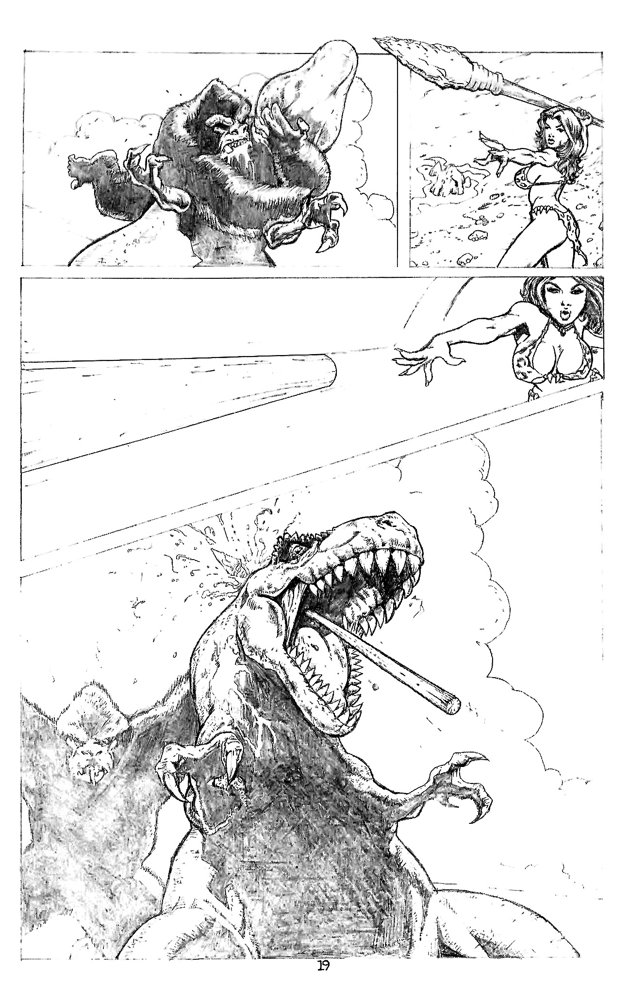 Read online Cavewoman: One-Shot Special comic -  Issue # Full - 21