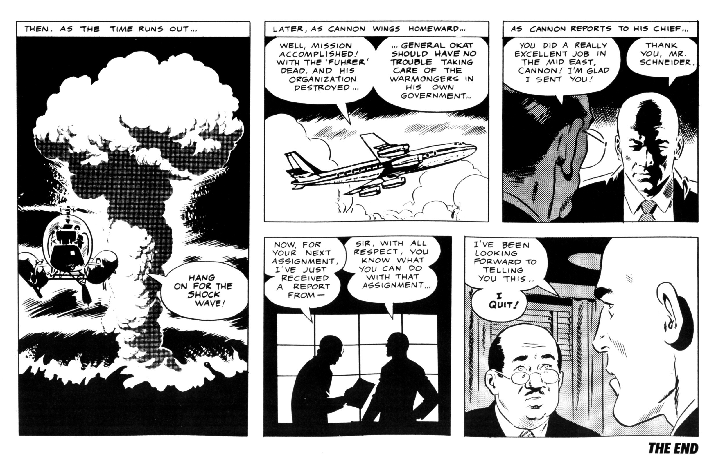 Read online Wallace Wood's Cannon comic -  Issue #8 - 34