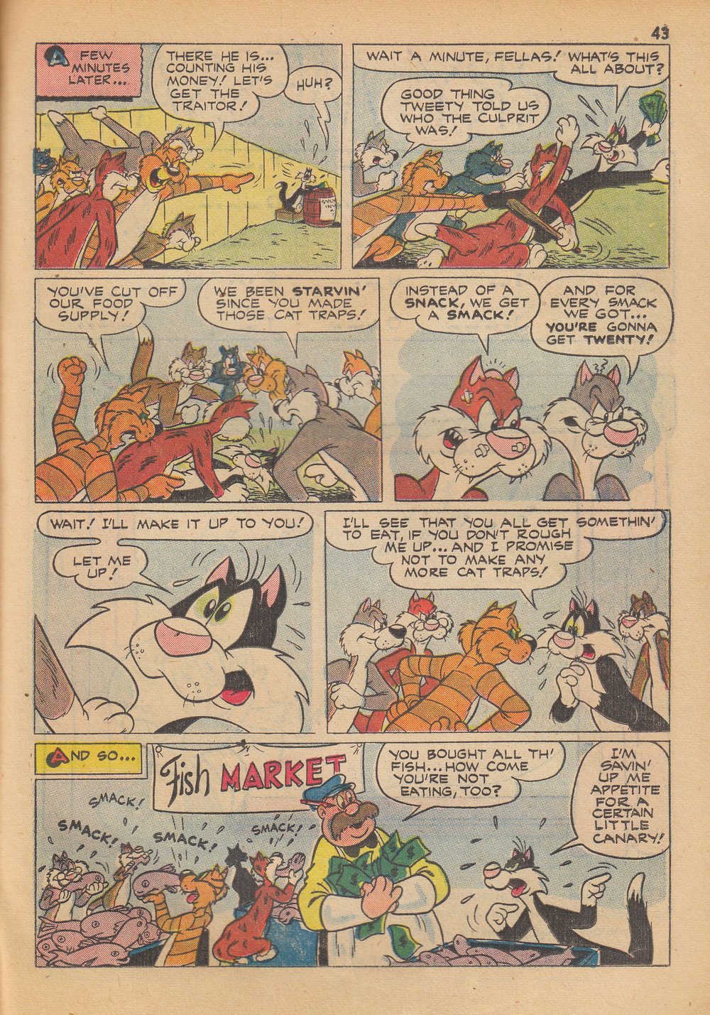 Read online Bugs Bunny's Christmas Funnies comic -  Issue # TPB 4 - 45