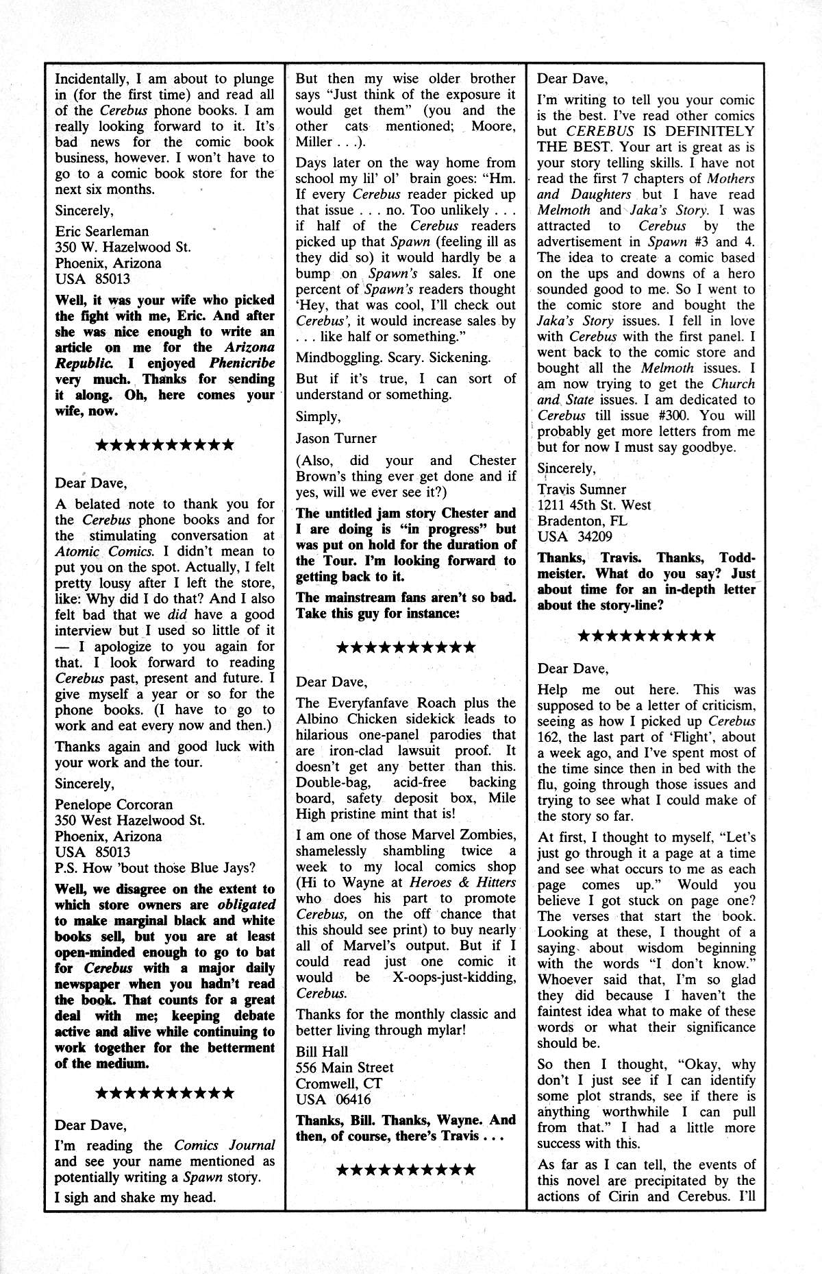 Read online Cerebus comic -  Issue #165 - 23