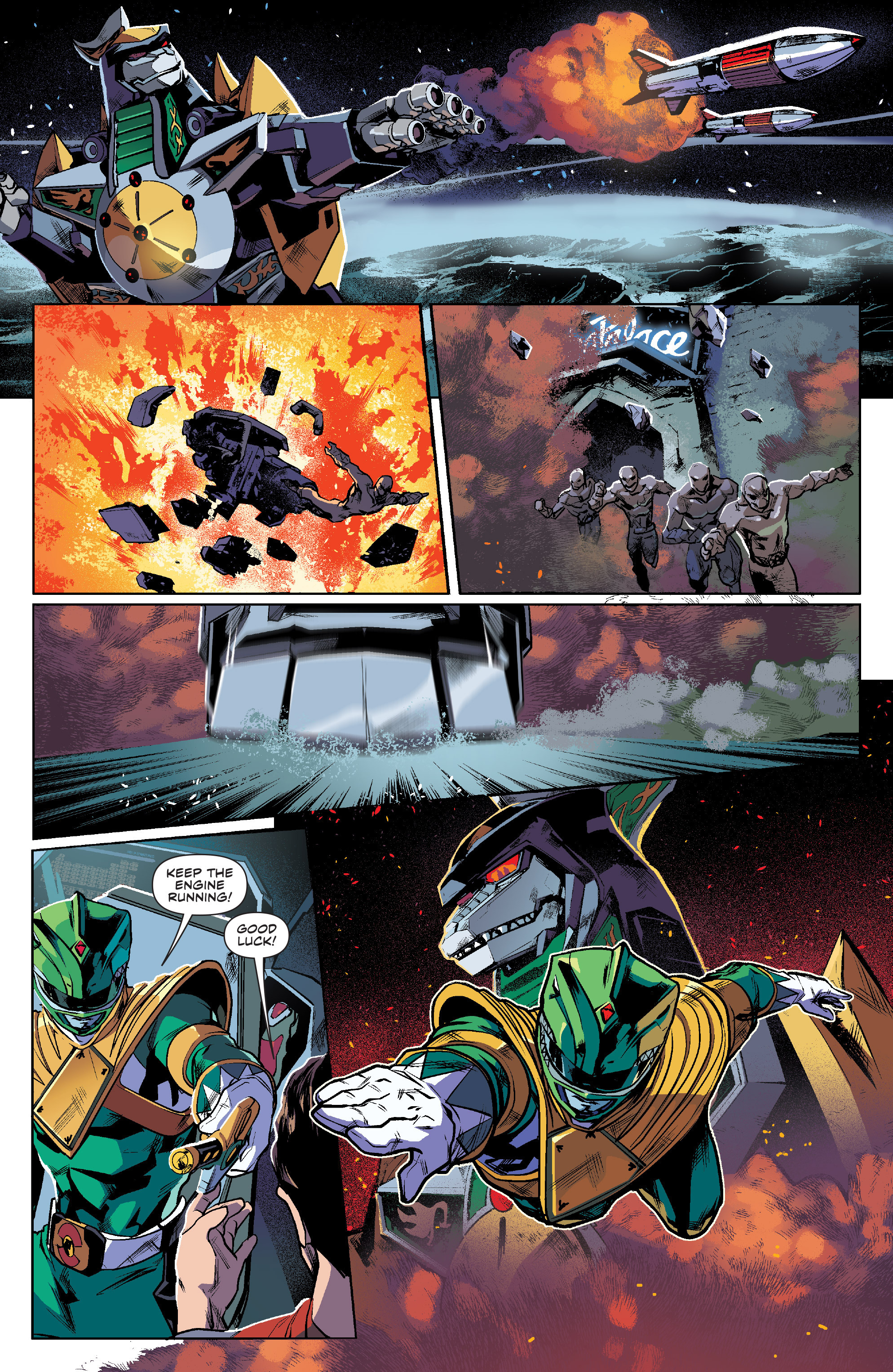 Read online Mighty Morphin Power Rangers comic -  Issue #7 - 16