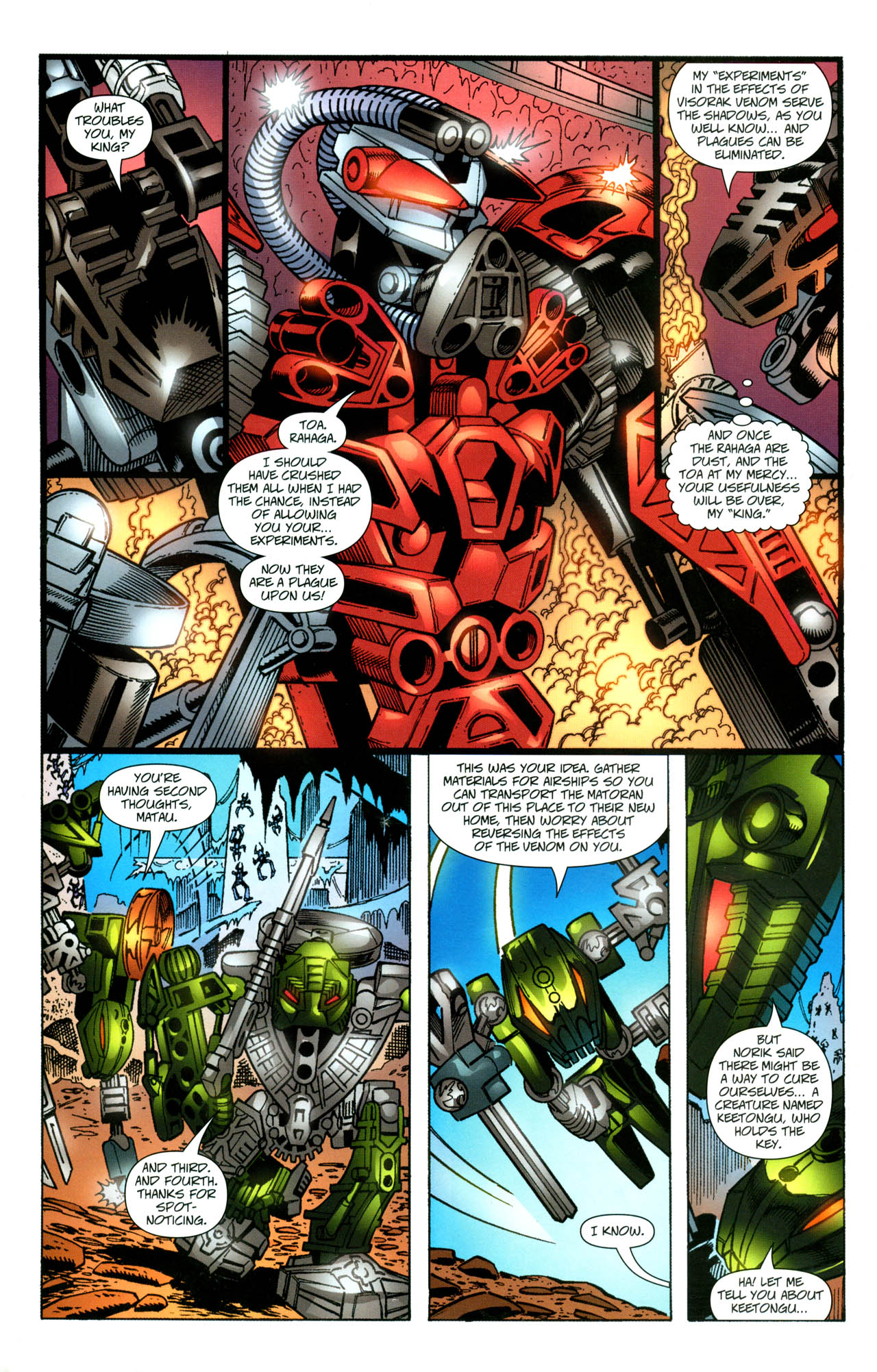 Read online Bionicle comic -  Issue #23 - 6