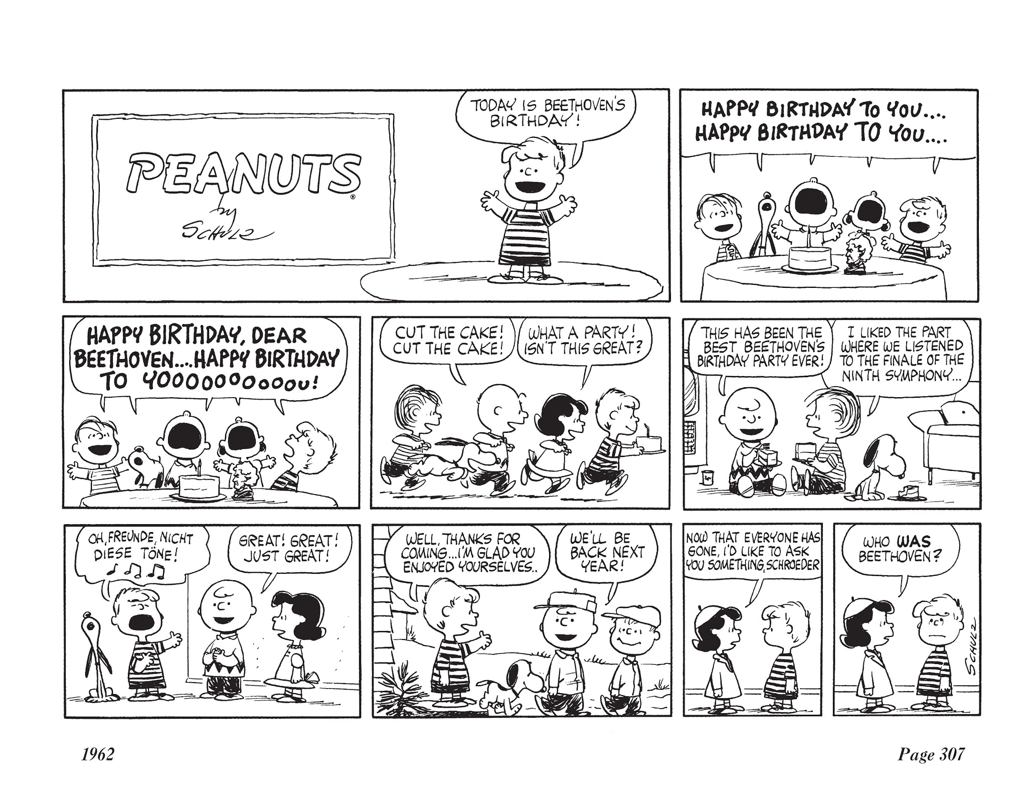 Read online The Complete Peanuts comic -  Issue # TPB 6 - 322