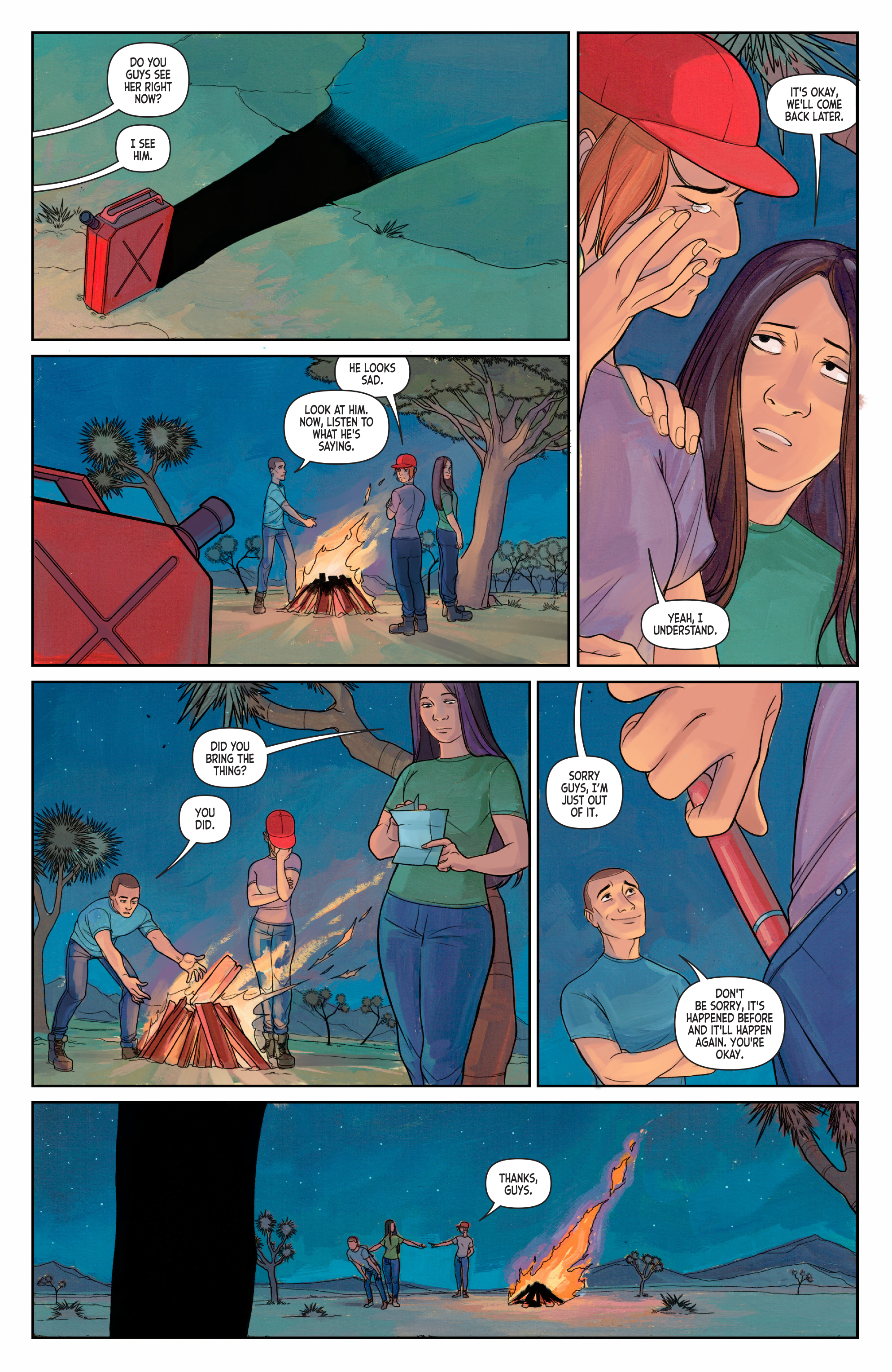 Read online At the End of Your Tether comic -  Issue #1 - 4