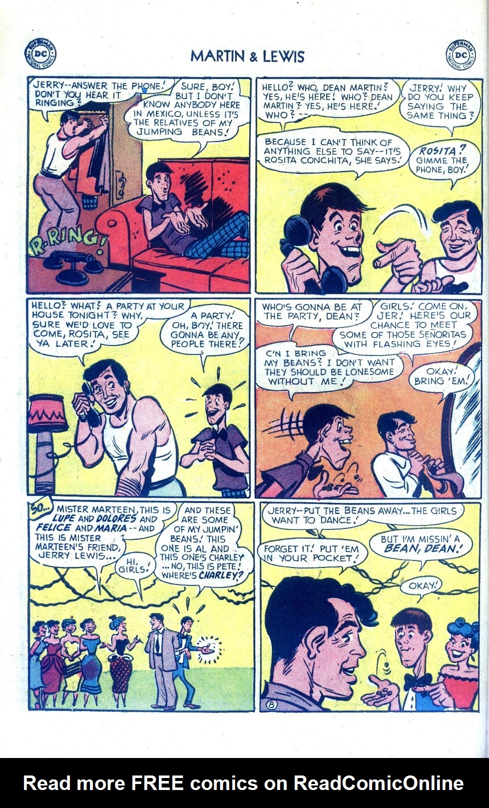 Read online The Adventures of Dean Martin and Jerry Lewis comic -  Issue #4 - 10
