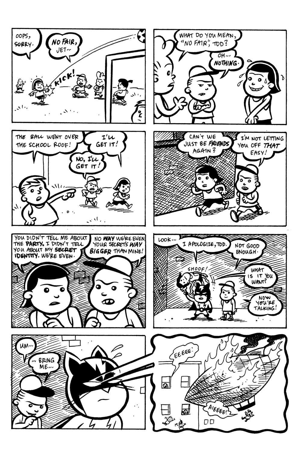 Read online Jetcat Clubhouse comic -  Issue #1 - 21
