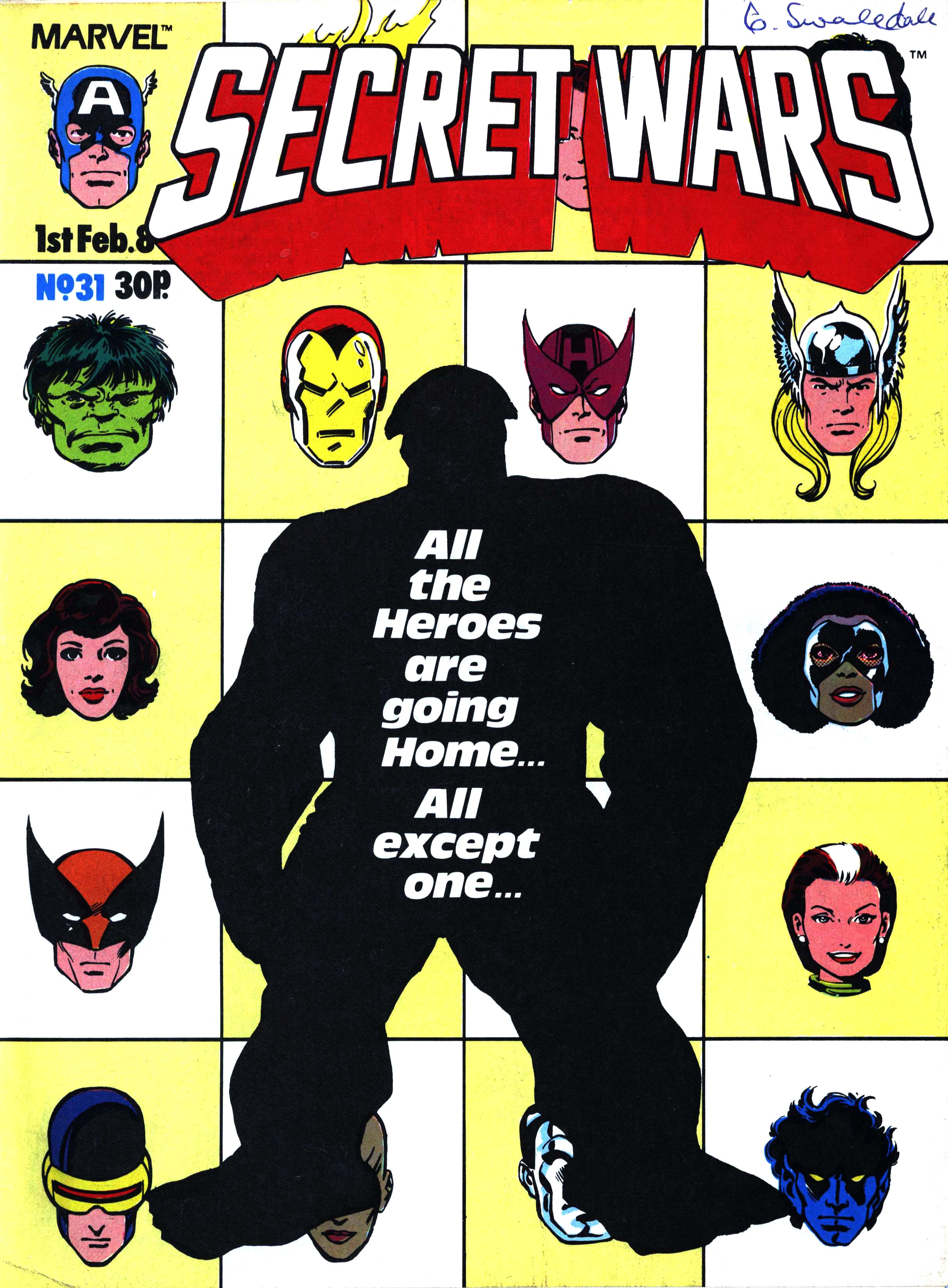 Read online Secret Wars (1985) comic -  Issue #31 - 1