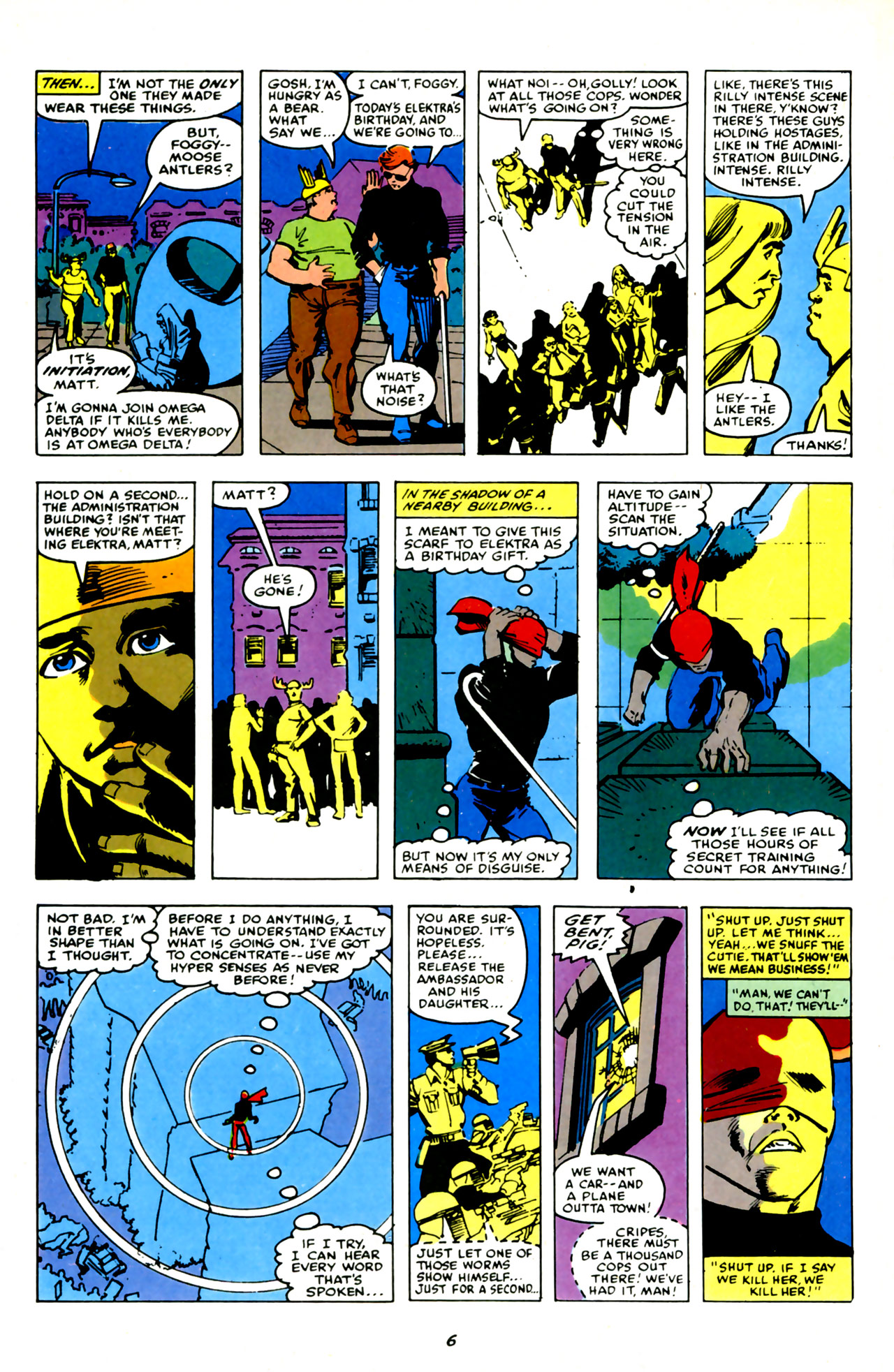 Read online Elektra Megazine comic -  Issue #1 - 7