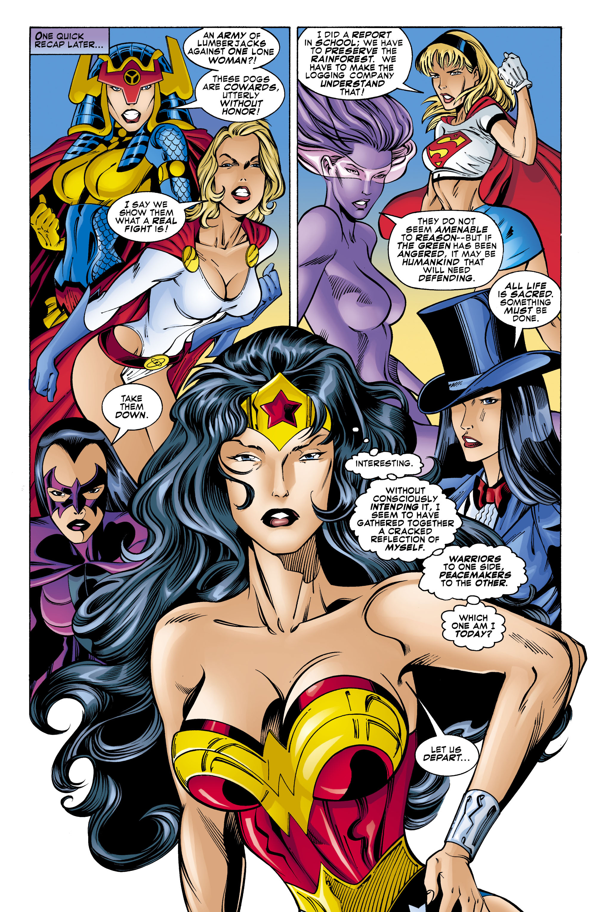 Read online Justice Leagues: Justice League of Amazons comic -  Issue # Full - 8