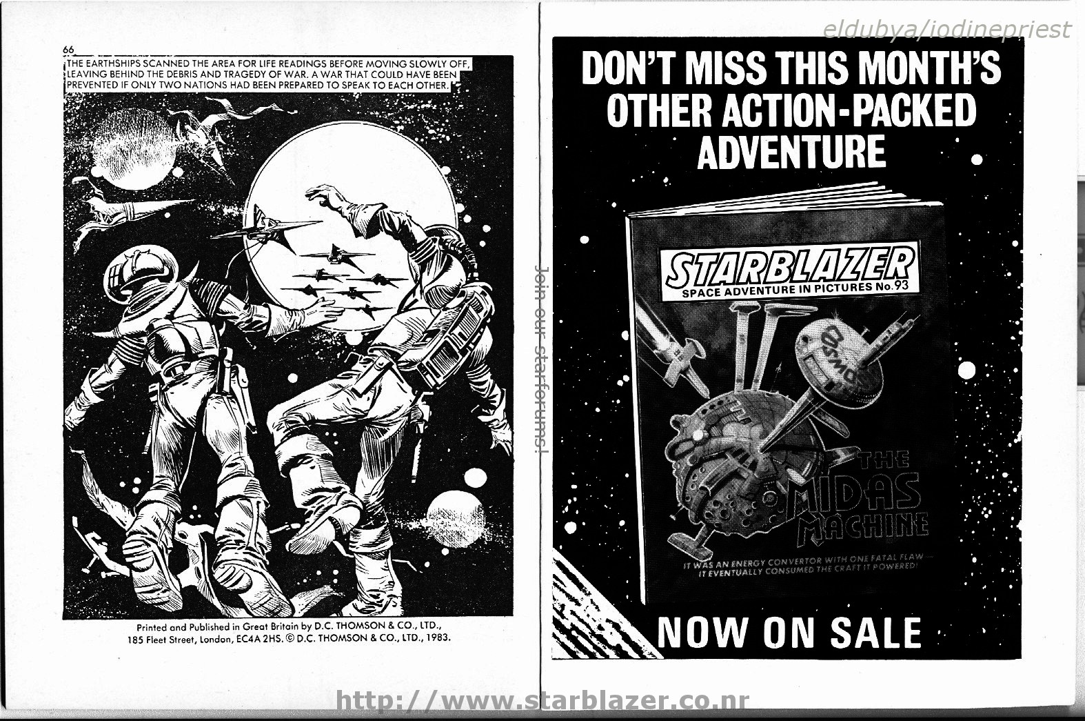Read online Starblazer comic -  Issue #92 - 35