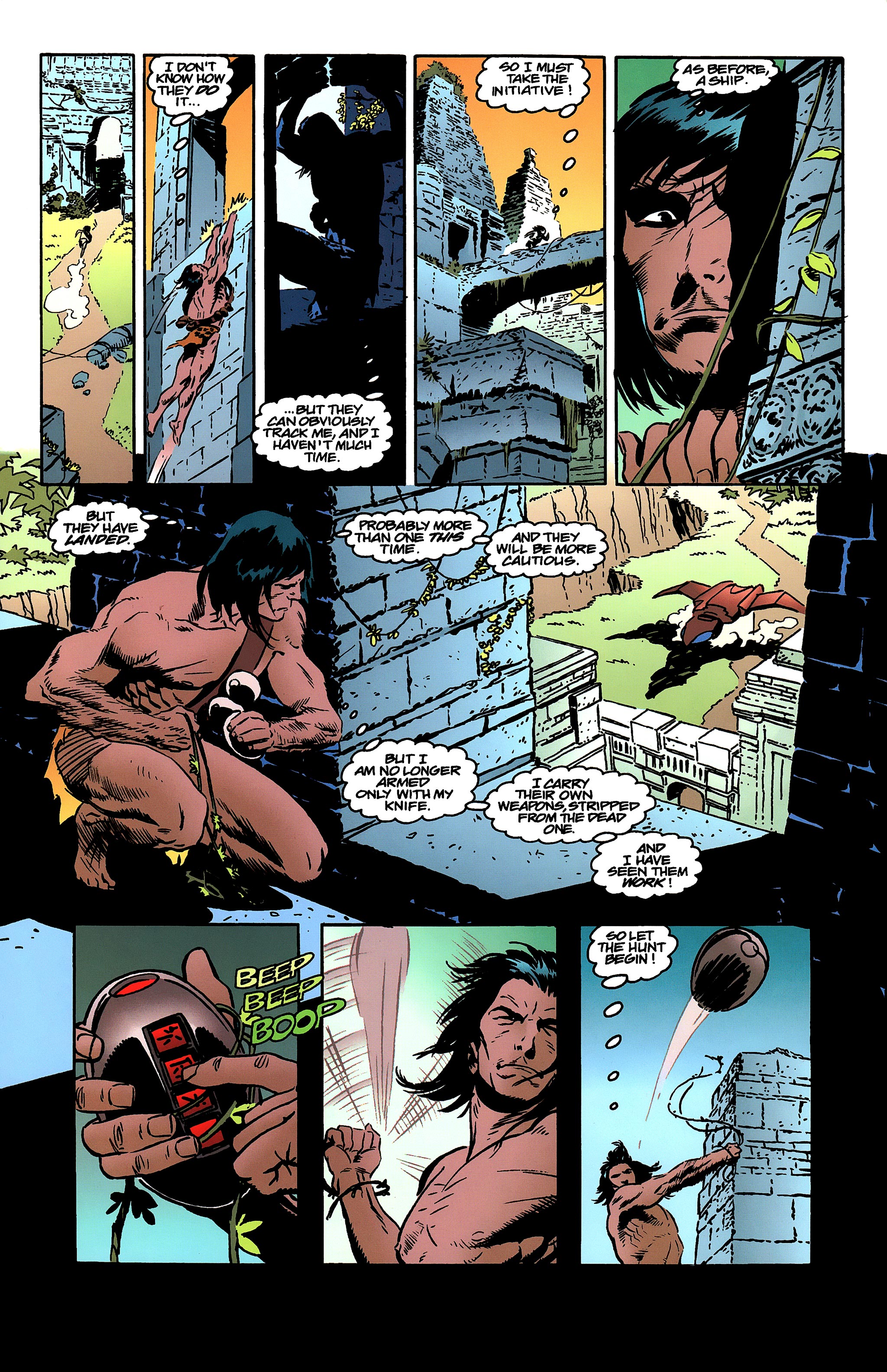 Read online Tarzan vs. Predator at the Earth's Core comic -  Issue #2 - 22