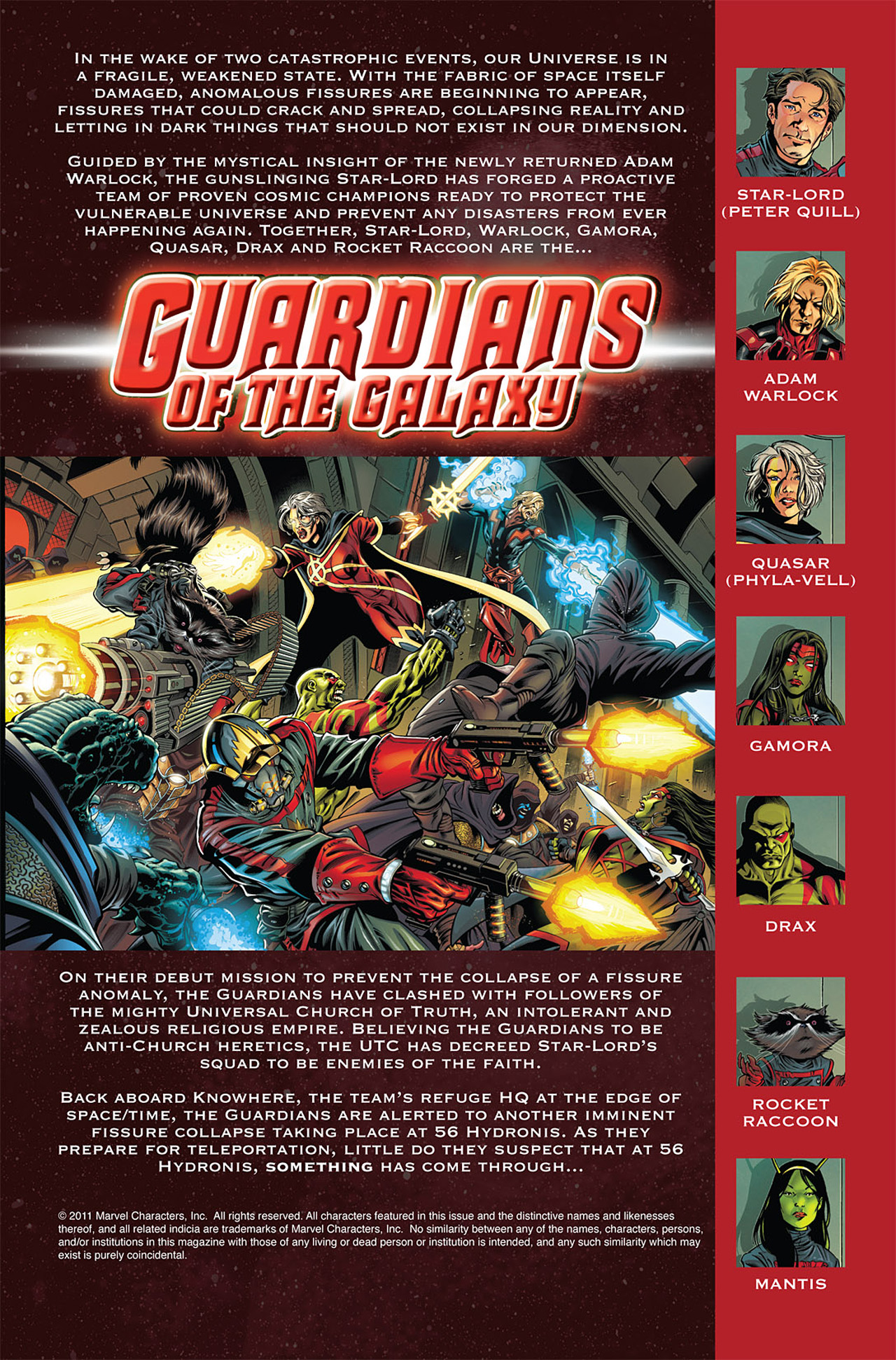 Read online Guardians of the Galaxy (2008) comic -  Issue #2 - 2