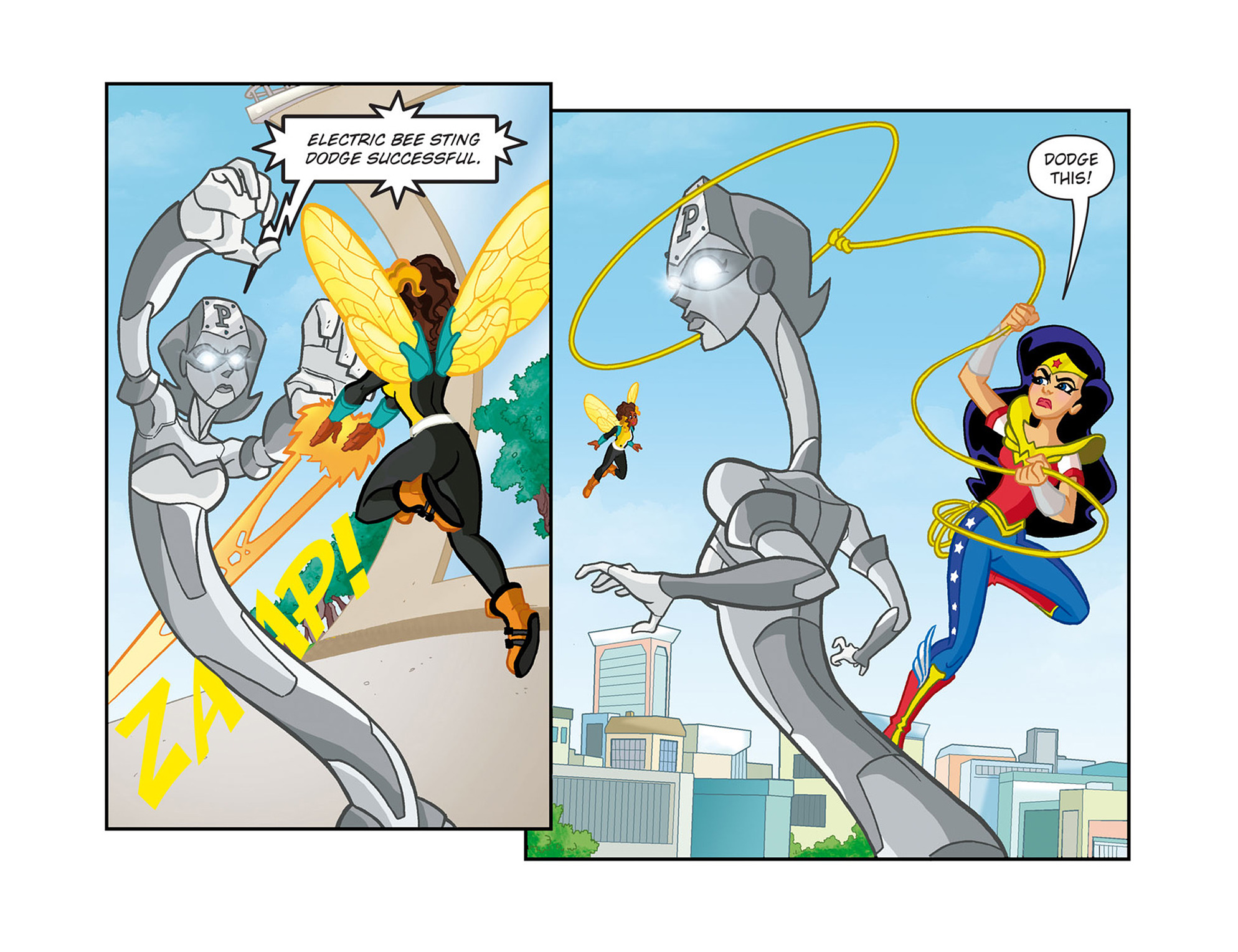 Read online DC Super Hero Girls: Past Times at Super Hero High comic -  Issue #9 - 14