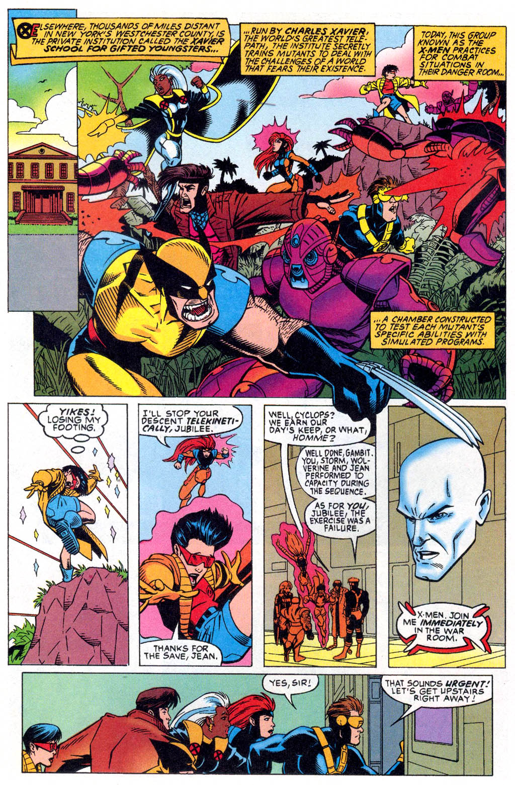 Read online The Adventures of the X-Men comic -  Issue #5 - 12