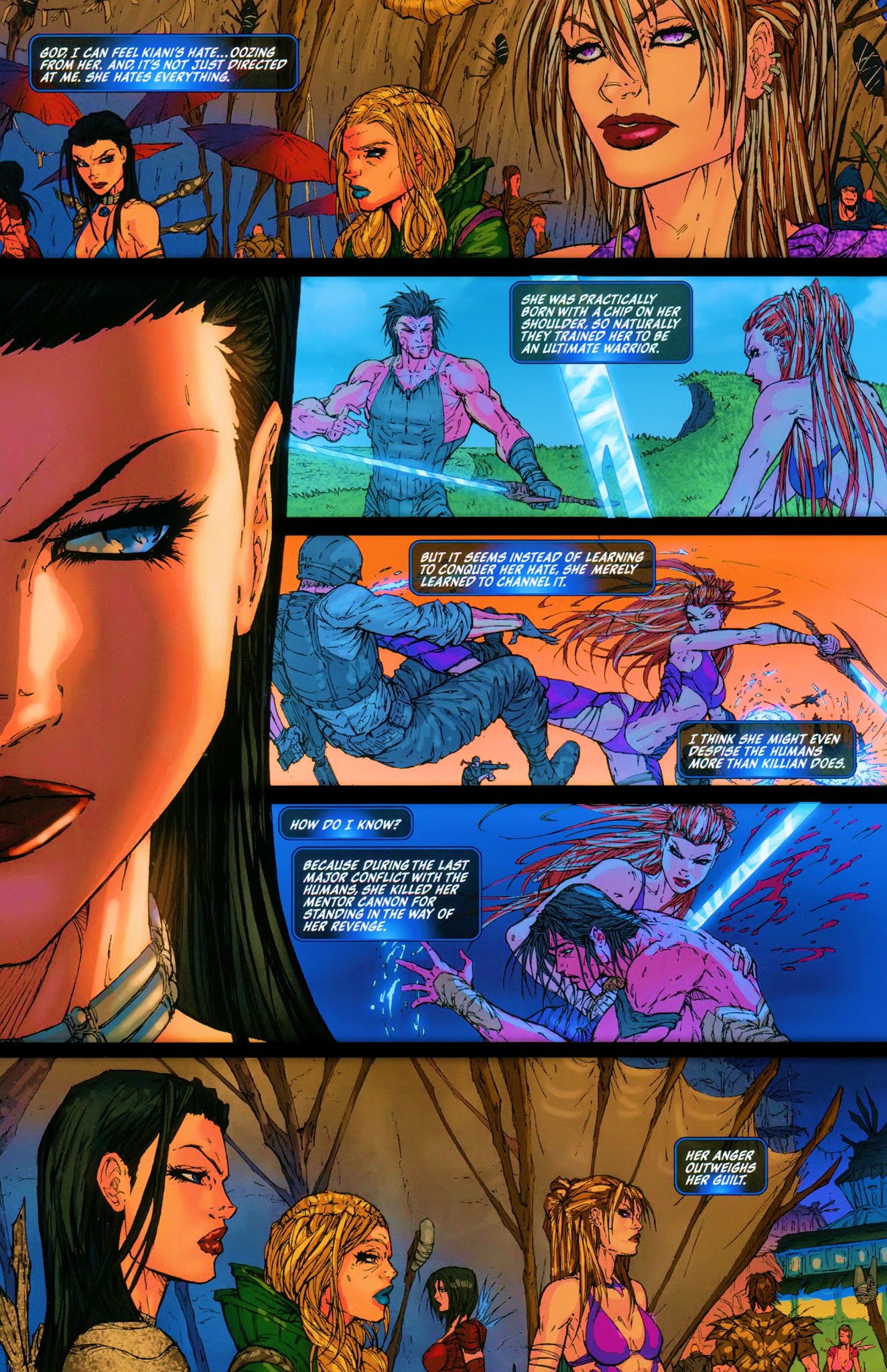 Read online Michael Turner's Fathom: The Elite Saga comic -  Issue #3 - 11