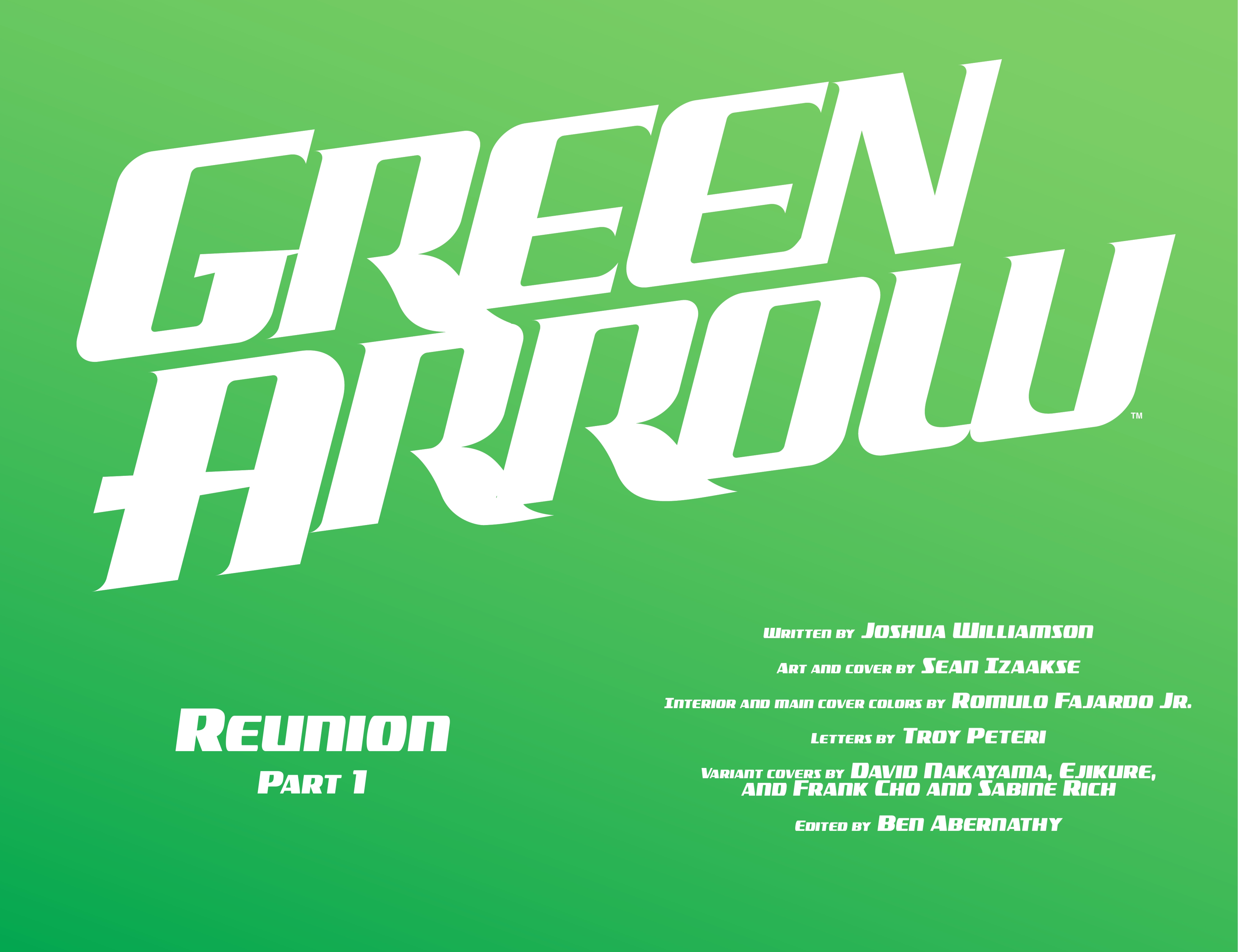 Read online Green Arrow (2023) comic -  Issue #1 - 6