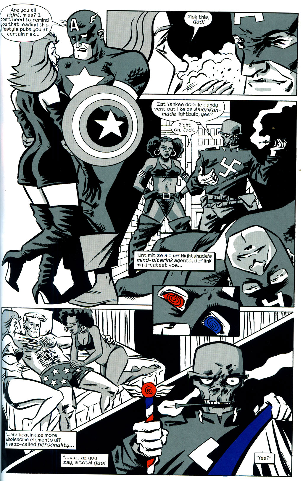Read online Captain America: Red, White & Blue comic -  Issue # TPB - 77
