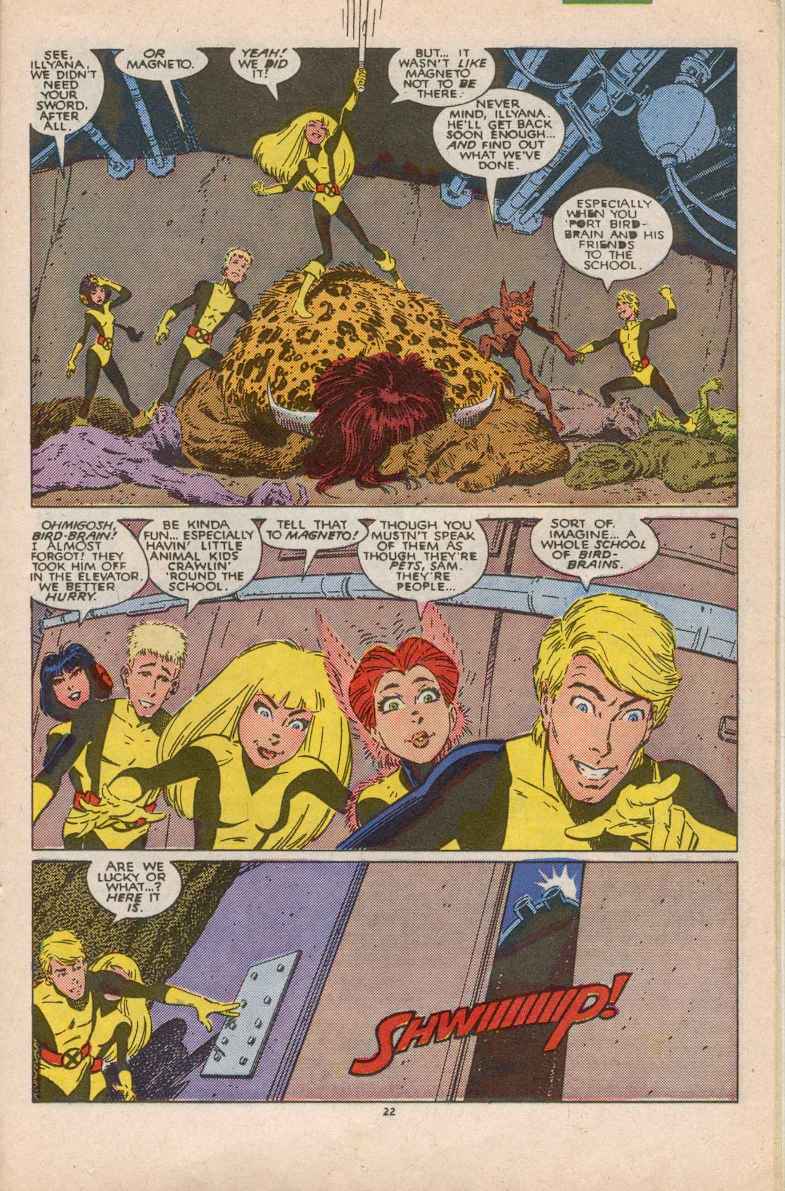 The New Mutants Issue #60 #67 - English 23