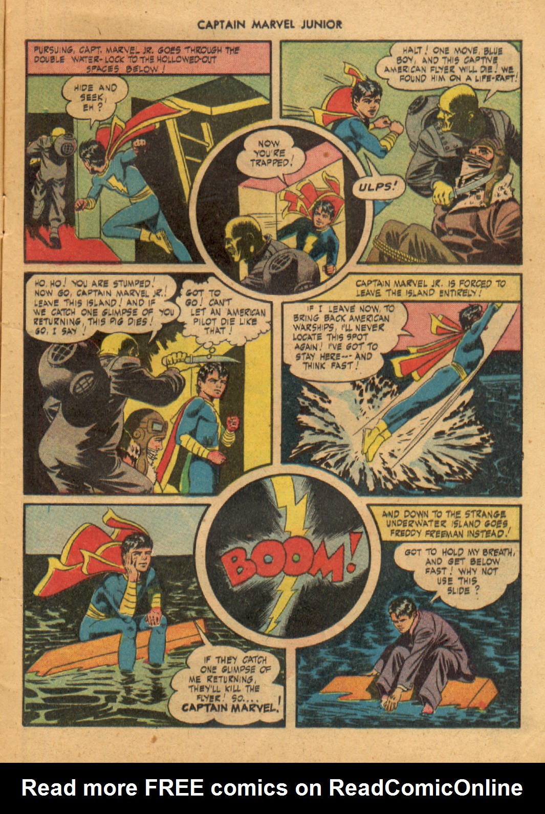 Read online Captain Marvel, Jr. comic -  Issue #31 - 9