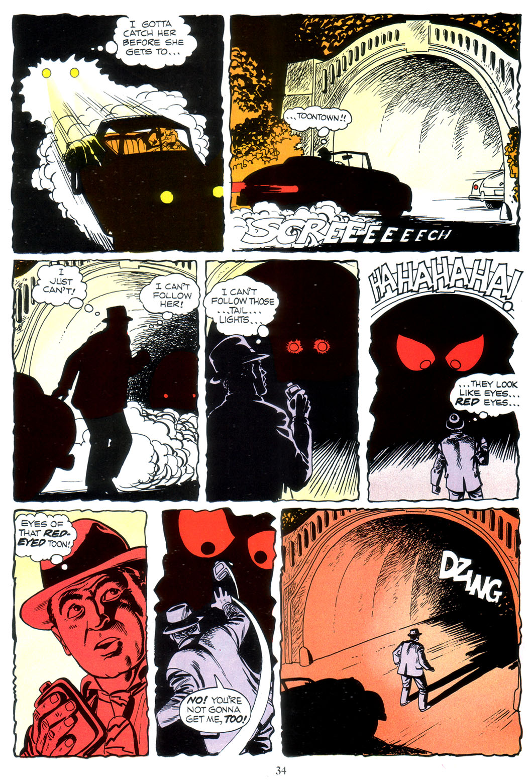 Read online Marvel Graphic Novel comic -  Issue #41 - Who Framed Roger Rabbit - 36