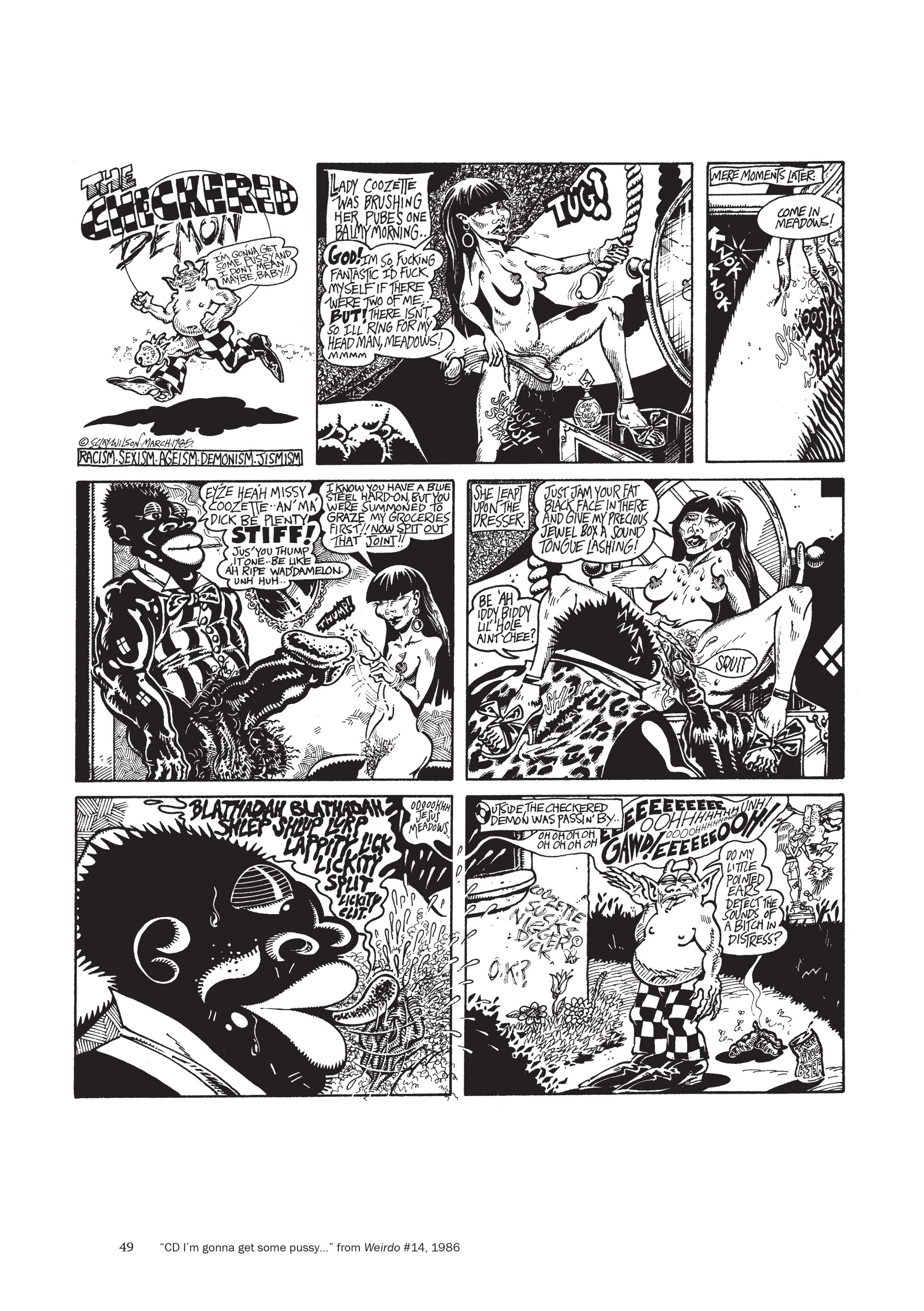 Read online The Mythology of S. Clay Wilson comic -  Issue # Belgian Lace from Hell (Part 1) - 51